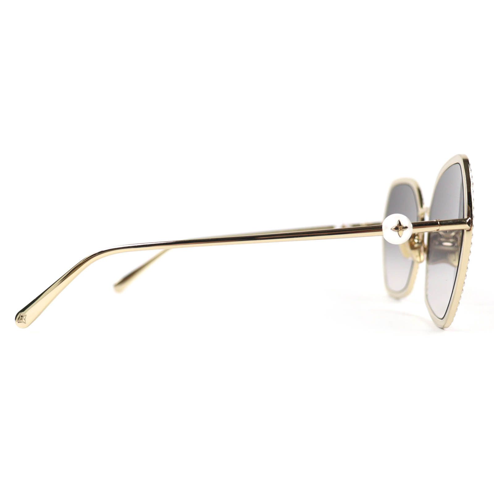 Louis Vuitton Louis Vuitton Louis Vuitton LV Pearl Sunglasses Plastic / Synthetic Sunglasses Z2016U DUTY FREE for USA Size ONE SIZE - 4 Thumbnail