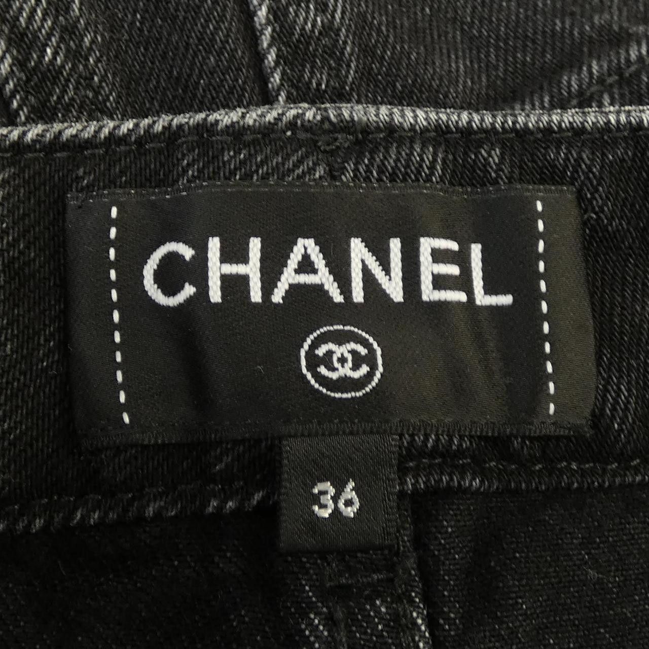 Chanel Chanel Chanel LOOK50 Shorts Textile Shorts P77640V69611 DUTY FREE for USA Size ONE SIZE - 5 Thumbnail