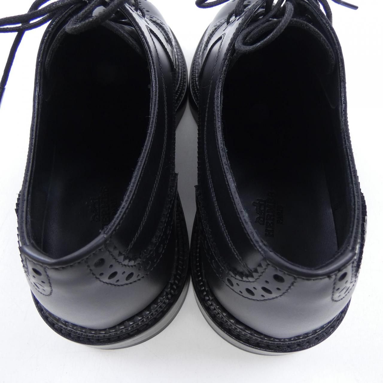 Hermes Hermes Hermes Lawson H-Lift Veau Glace Shoes Leather Shoes DUTY FREE for USA Size ONE SIZE - 7 Thumbnail