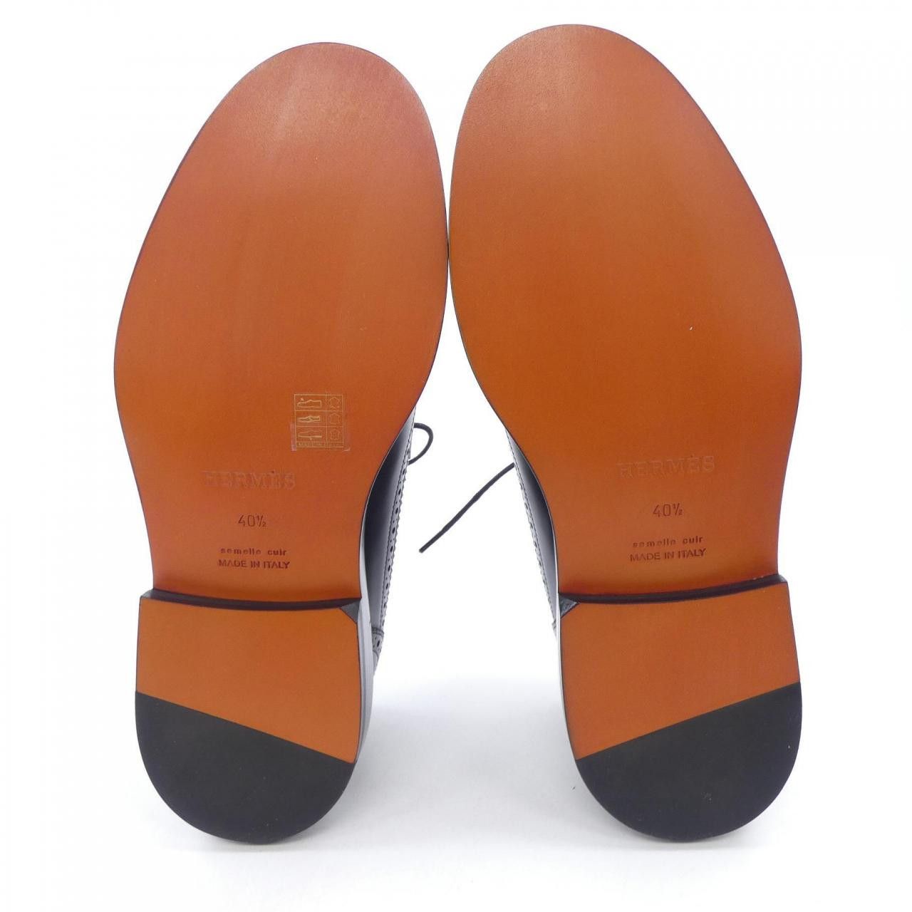Hermes Hermes Hermes Lawson H-Lift Veau Glace Shoes Leather Shoes DUTY FREE for USA Size ONE SIZE - 4 Thumbnail