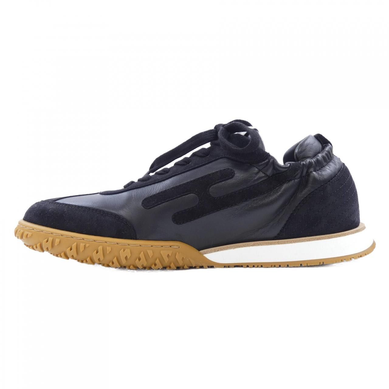 Hermes Hermes Hermes Jet H Signature Nappa Chevre Velours Sneakers Leather Shoes DUTY FREE for USA Size ONE SIZE - 2 Thumbnail