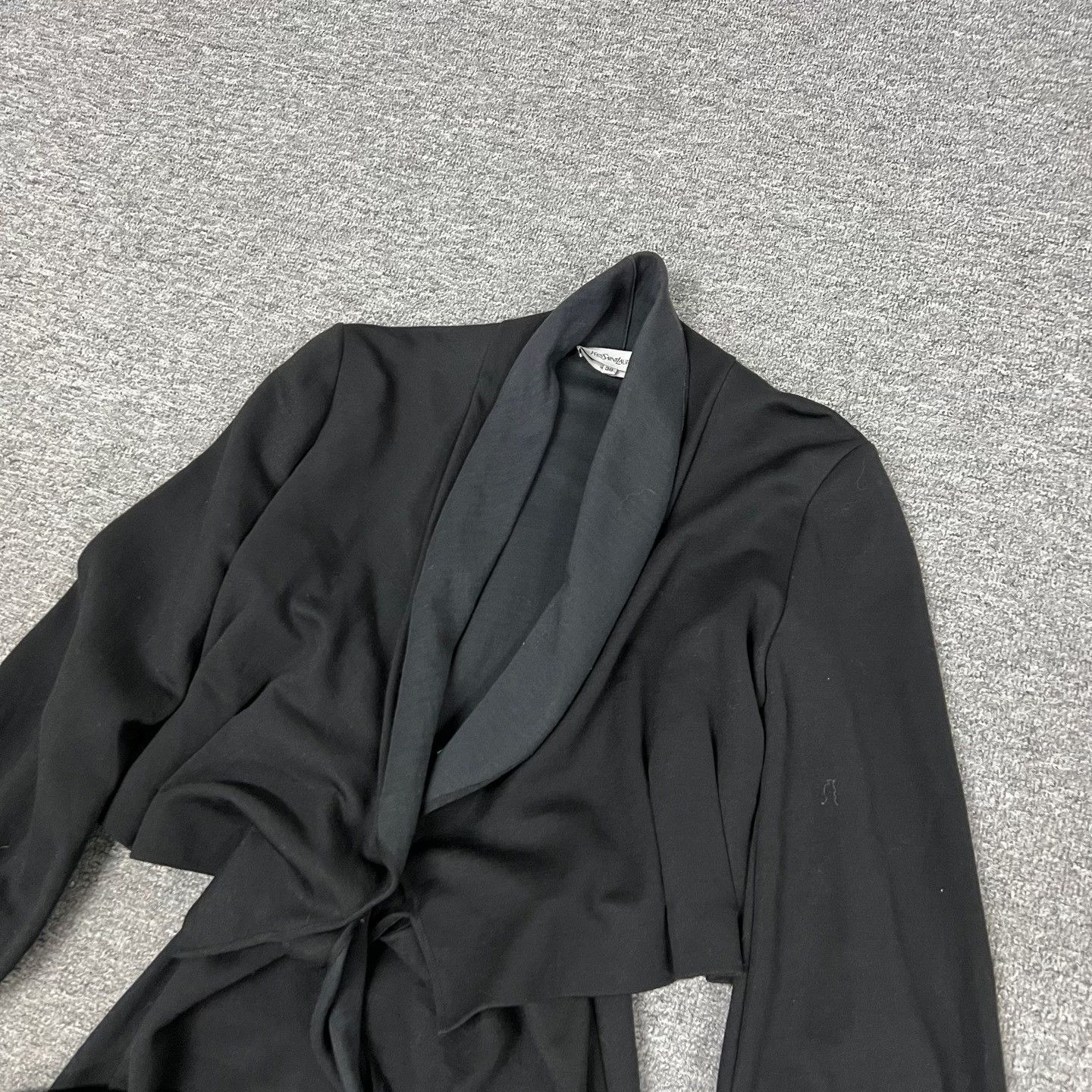 Saint Laurent Paris Saint Laurent YSL Long Belted Dress Size M / US 6-8 / IT 42-44 - 4 Thumbnail