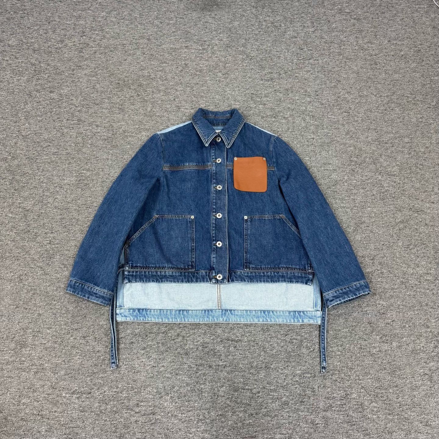 Loewe LOEWE Logo Denim Jacket Size XXS / US 00 / IT 34 - 2 Thumbnail
