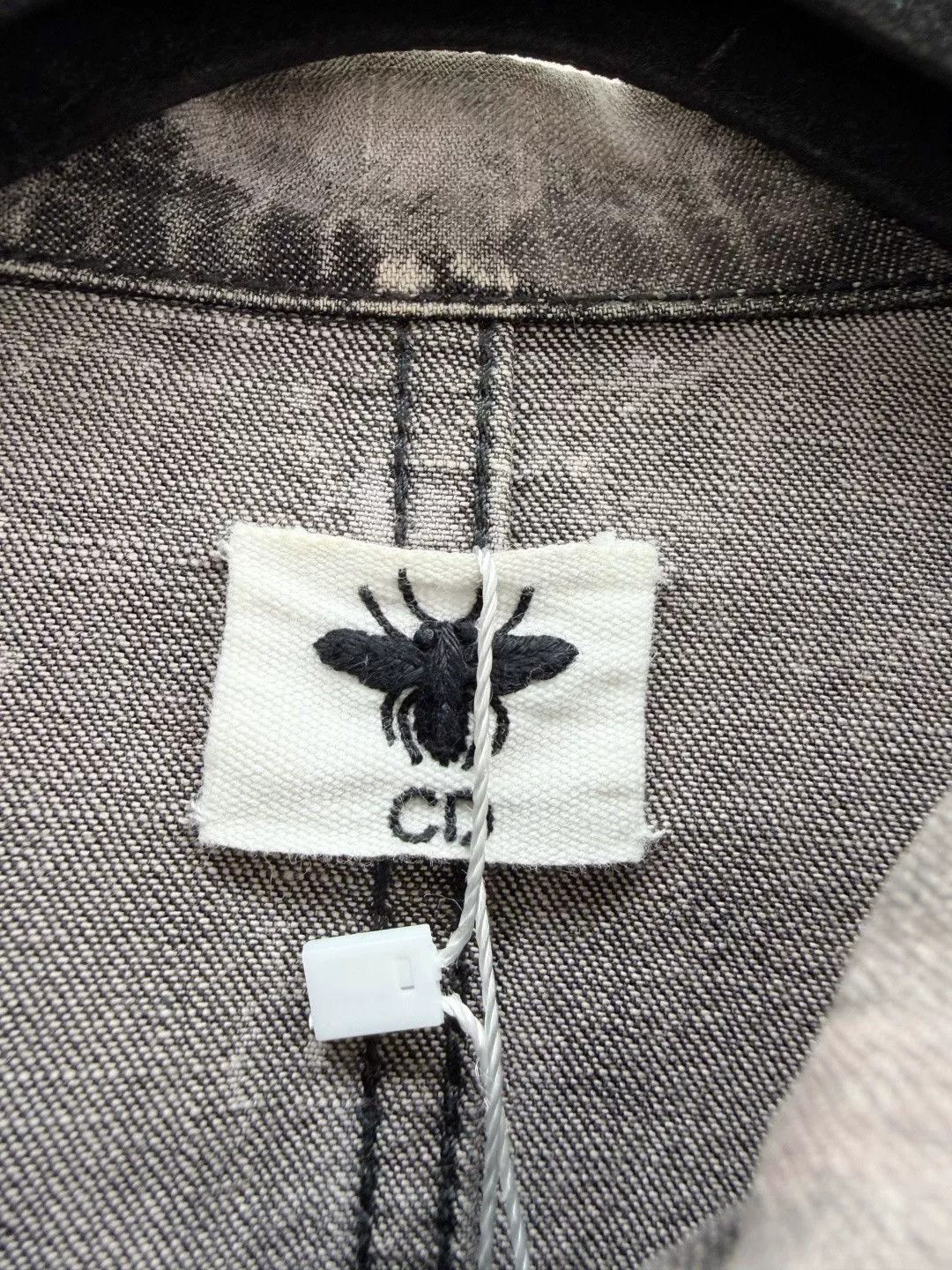 Dior Dior Tie-Dye Denim Jacket Size S / US 4 / IT 40 - 2 Thumbnail