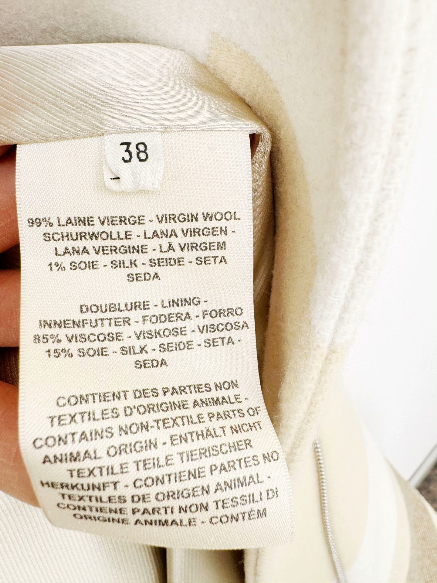 Hermes Hermes New Tag Wool Coat Size S / US 4 / IT 40 - 5 Thumbnail