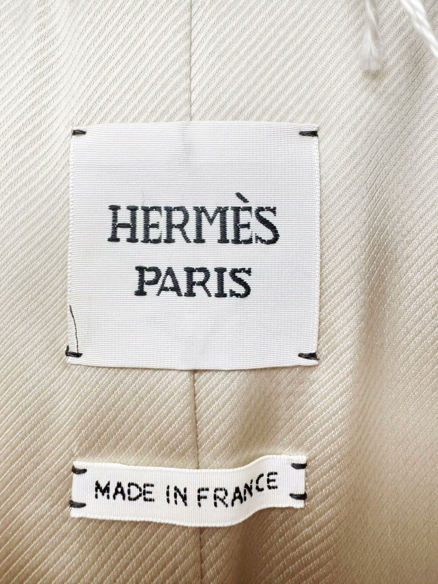 Hermes Hermes New Tag Wool Coat Size S / US 4 / IT 40 - 3 Thumbnail
