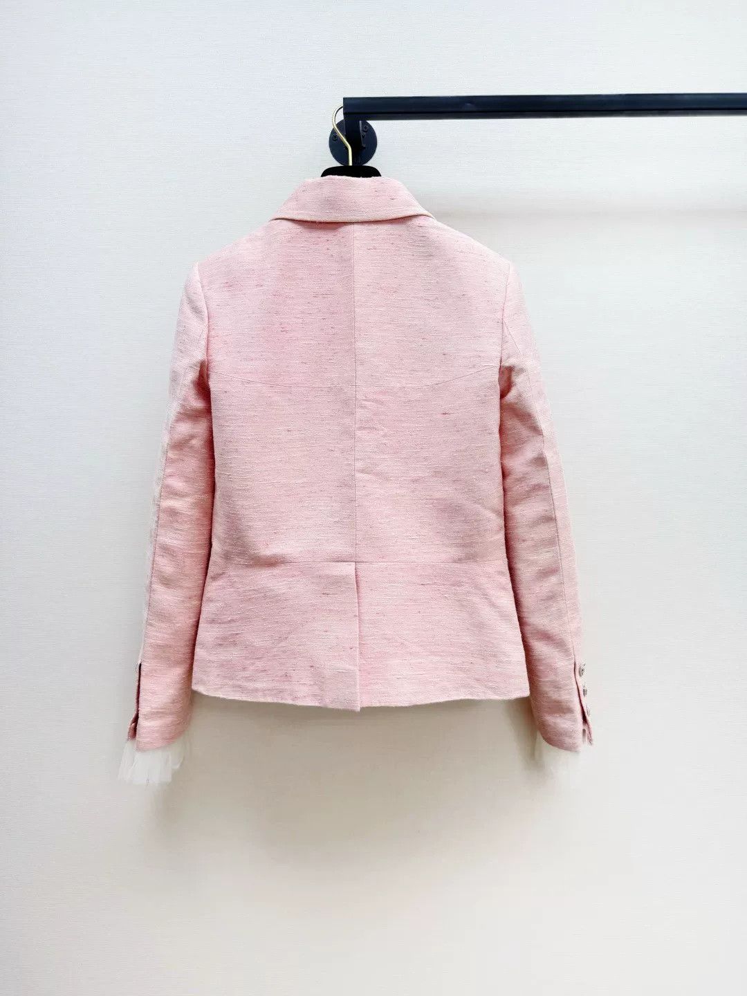 Chanel Chanel Pink Women's Blazer Size XS / US 0-2 / IT 36-38 - 8 Thumbnail