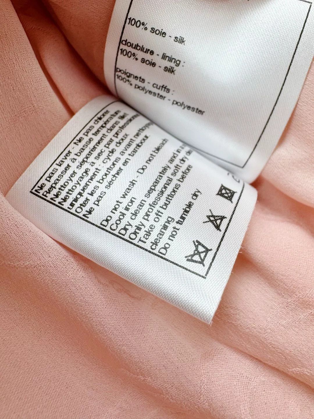 Chanel Chanel Pink Women's Blazer Size XS / US 0-2 / IT 36-38 - 7 Thumbnail