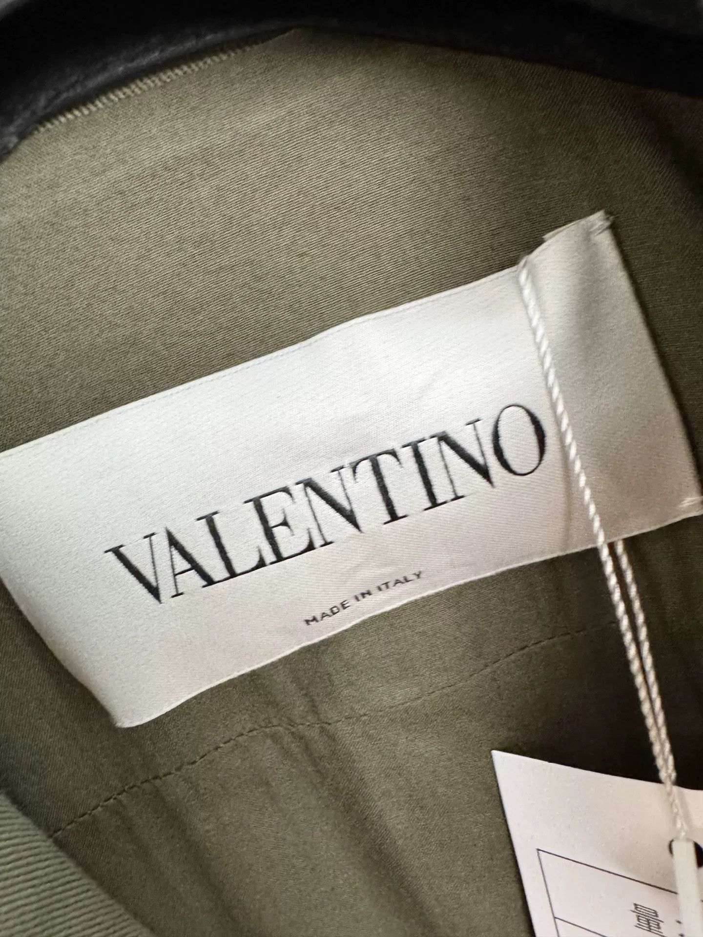 Valentino Valentino Army Green Denim Jacket Size US XXS / EU 40 - 4 Thumbnail