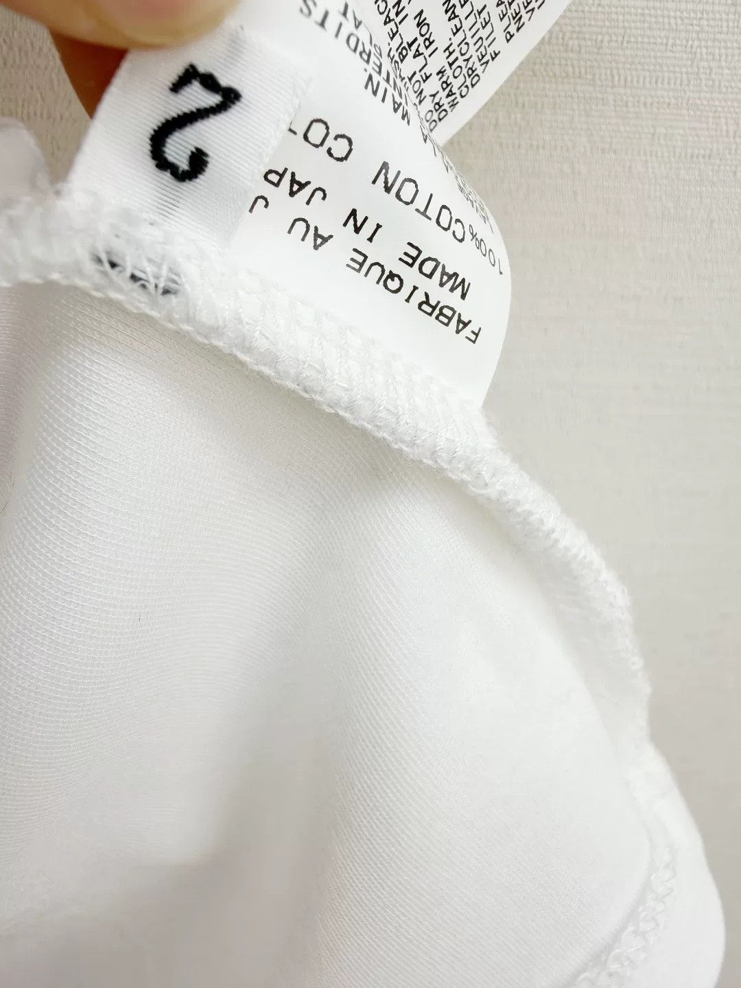 Yohji Yamamoto Yohji Yamamoto Mock Neck Short Sleeve Size M / US 6-8 / IT 42-44 - 5 Thumbnail