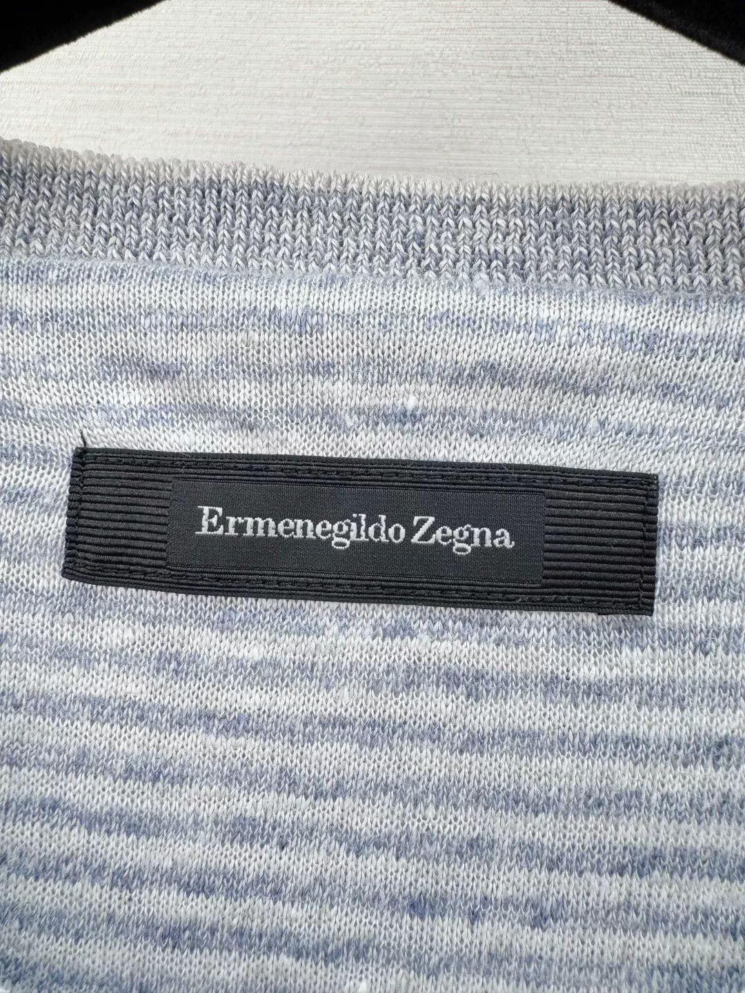 Ermenegildo Zegna Ermenegildo Zegna Short Sleeve Top Size US S / EU 44-46 / 1 - 2 Thumbnail