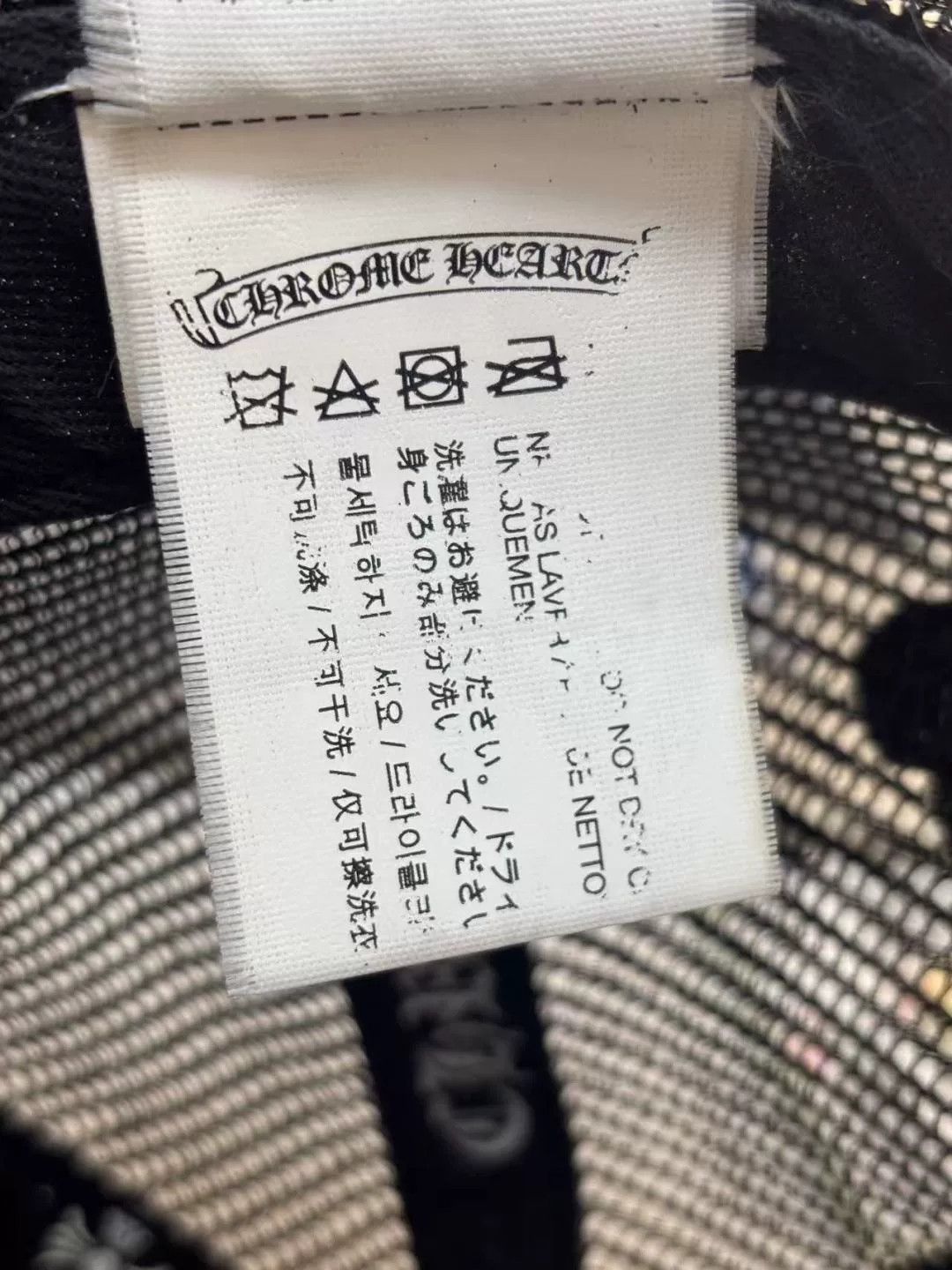 Chrome Hearts Chrome Hearts Black Embroidered Baseball Cap Size ONE SIZE - 7 Thumbnail