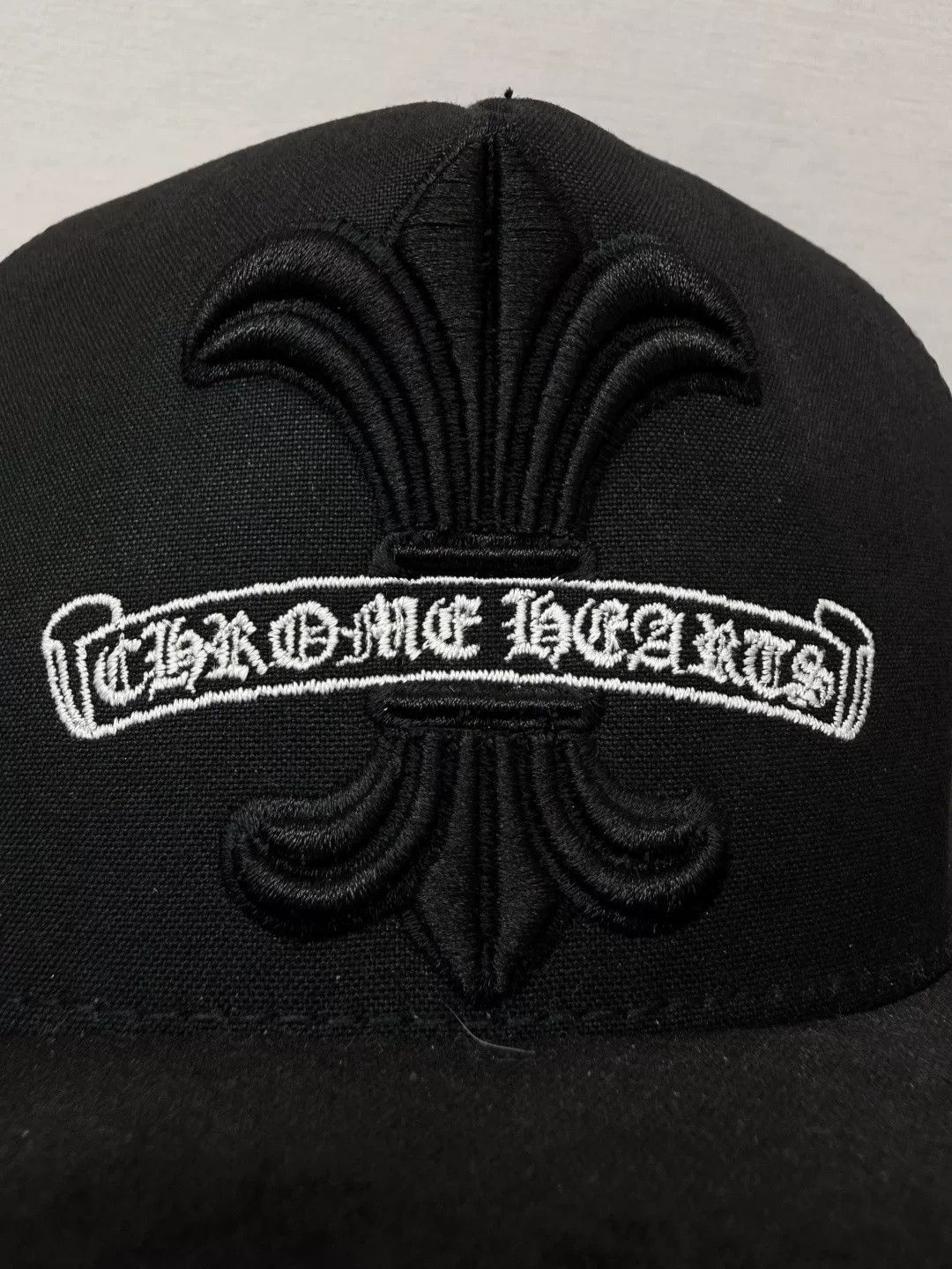 Chrome Hearts Chrome Hearts Black Embroidered Baseball Cap Size ONE SIZE - 2 Thumbnail