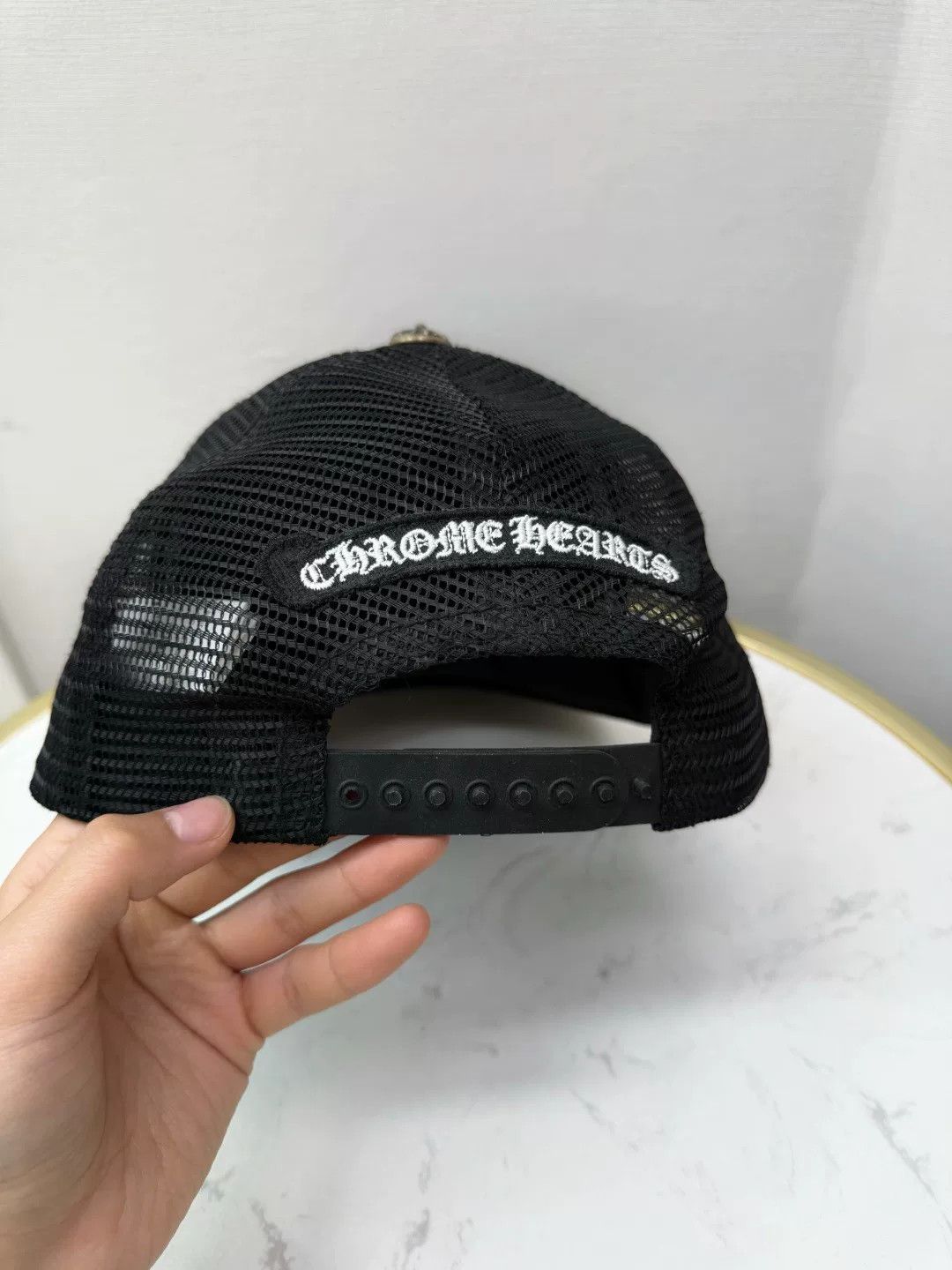 Chrome Hearts Chrome Hearts Black Embroidered Baseball Cap Size ONE SIZE - 5 Thumbnail