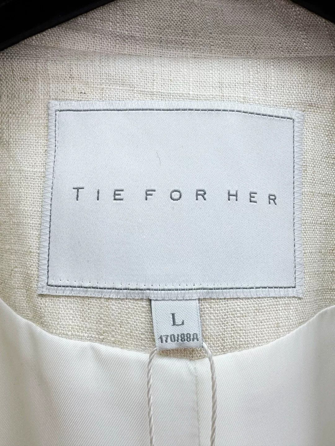 Tibi Women's Tie Detail Suit Jacket Size L / US 10 / IT 46 - 2 Thumbnail
