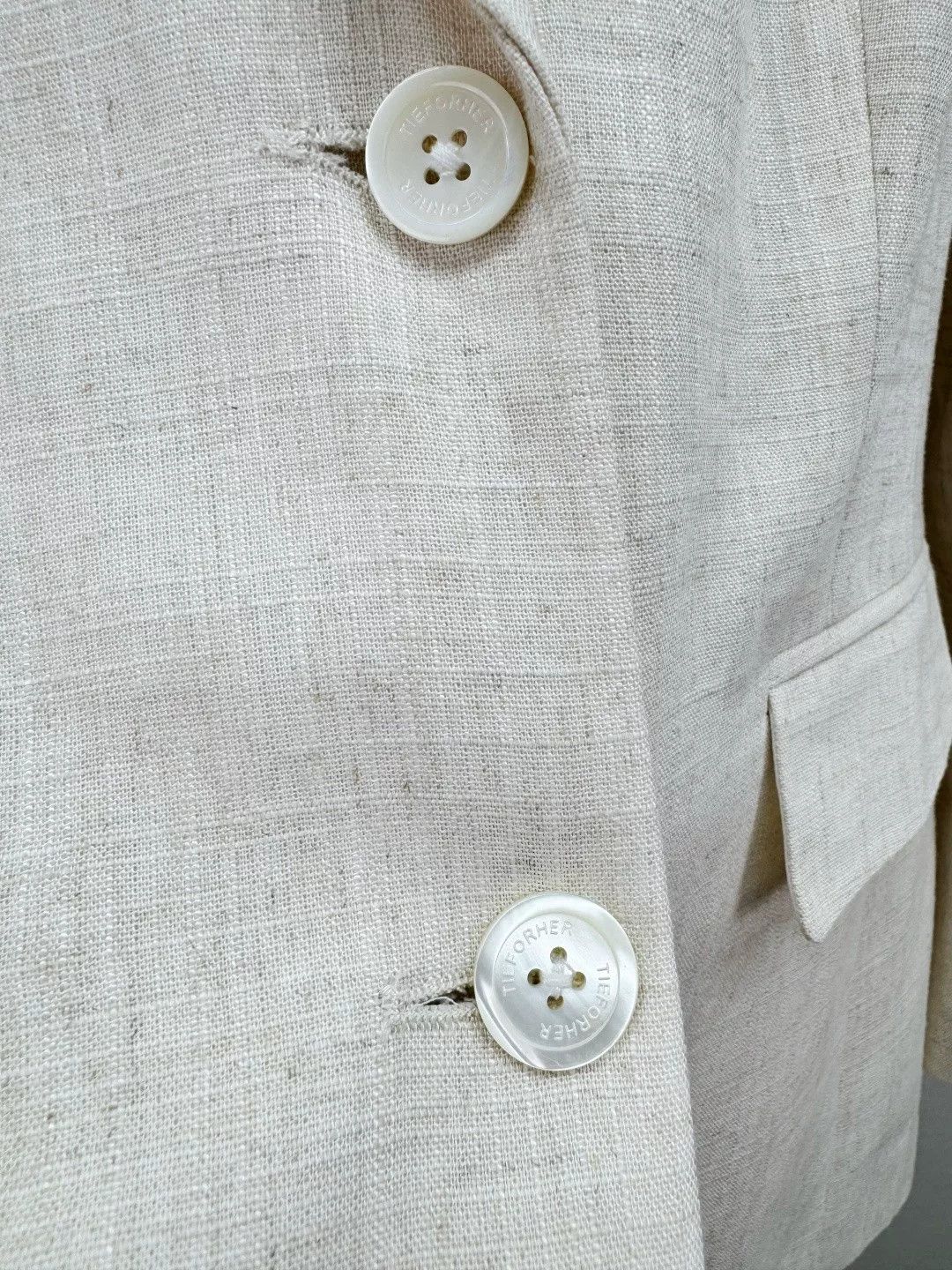 Tibi Women's Tie Detail Suit Jacket Size L / US 10 / IT 46 - 4 Thumbnail