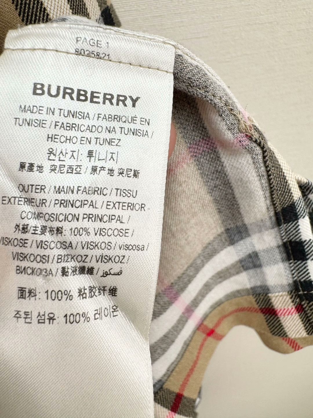 Burberry Burberry Plaid Shirt Size US M / EU 48-50 / 2 - 4 Thumbnail