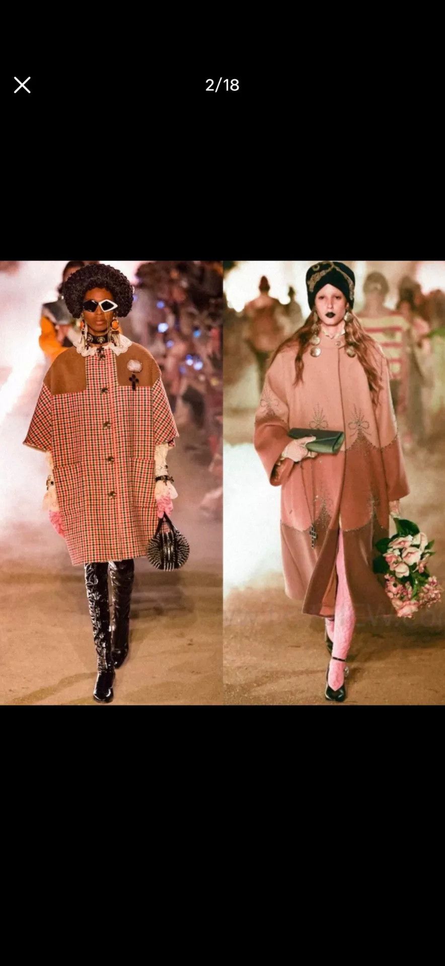 Gucci Gucci Wool Plaid Runway Coat Size S / US 4 / IT 40 - 8 Thumbnail