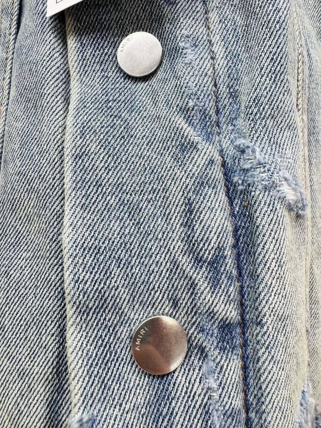 Amiri Amiri New Tag Double-Sided Cotton Denim Jacket Size US L / EU 52-54 / 3 - 4 Thumbnail