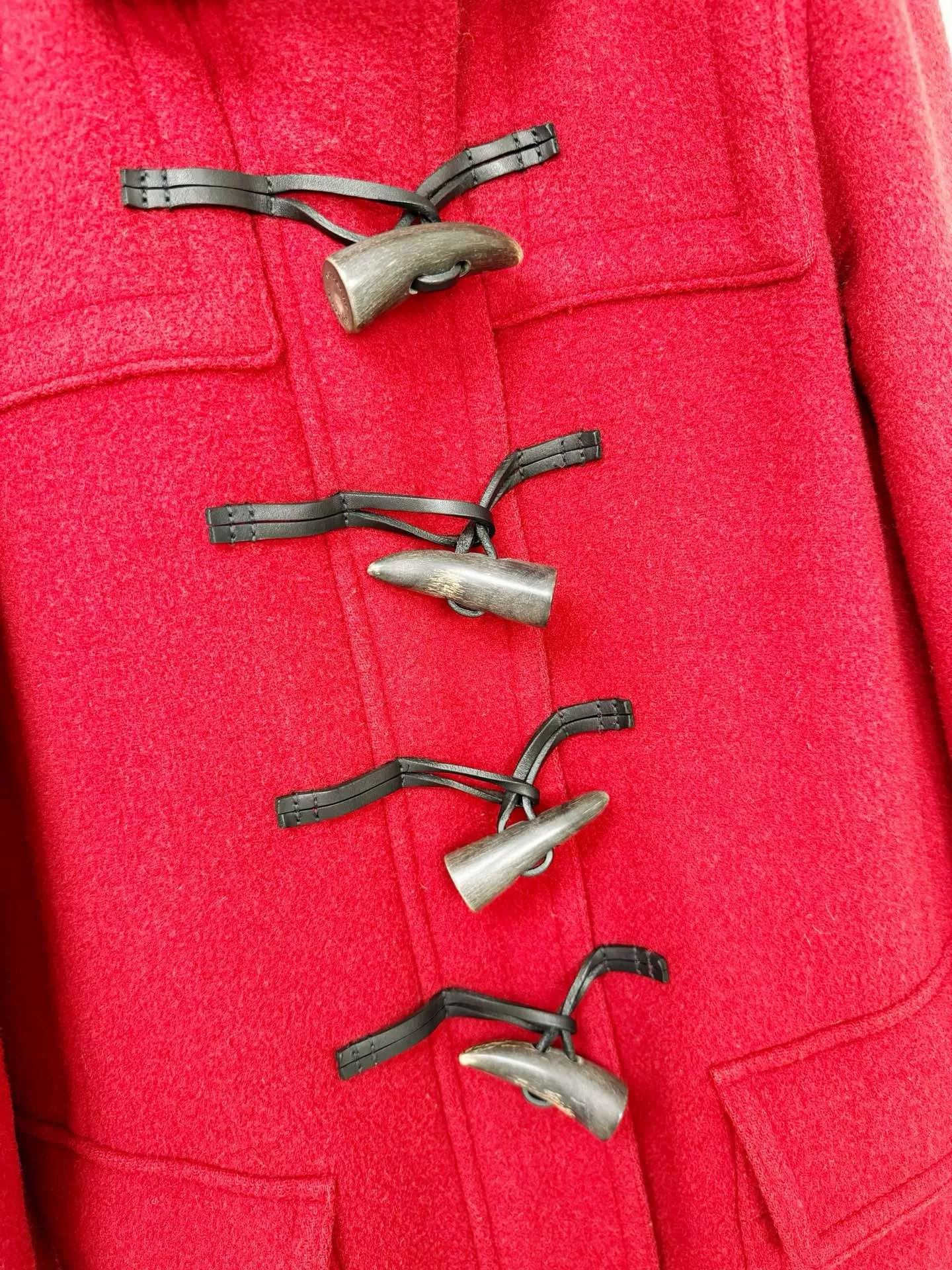 Burberry Burberry Wool Coat UK4 Size XXS / US 00 / IT 34 - 3 Thumbnail