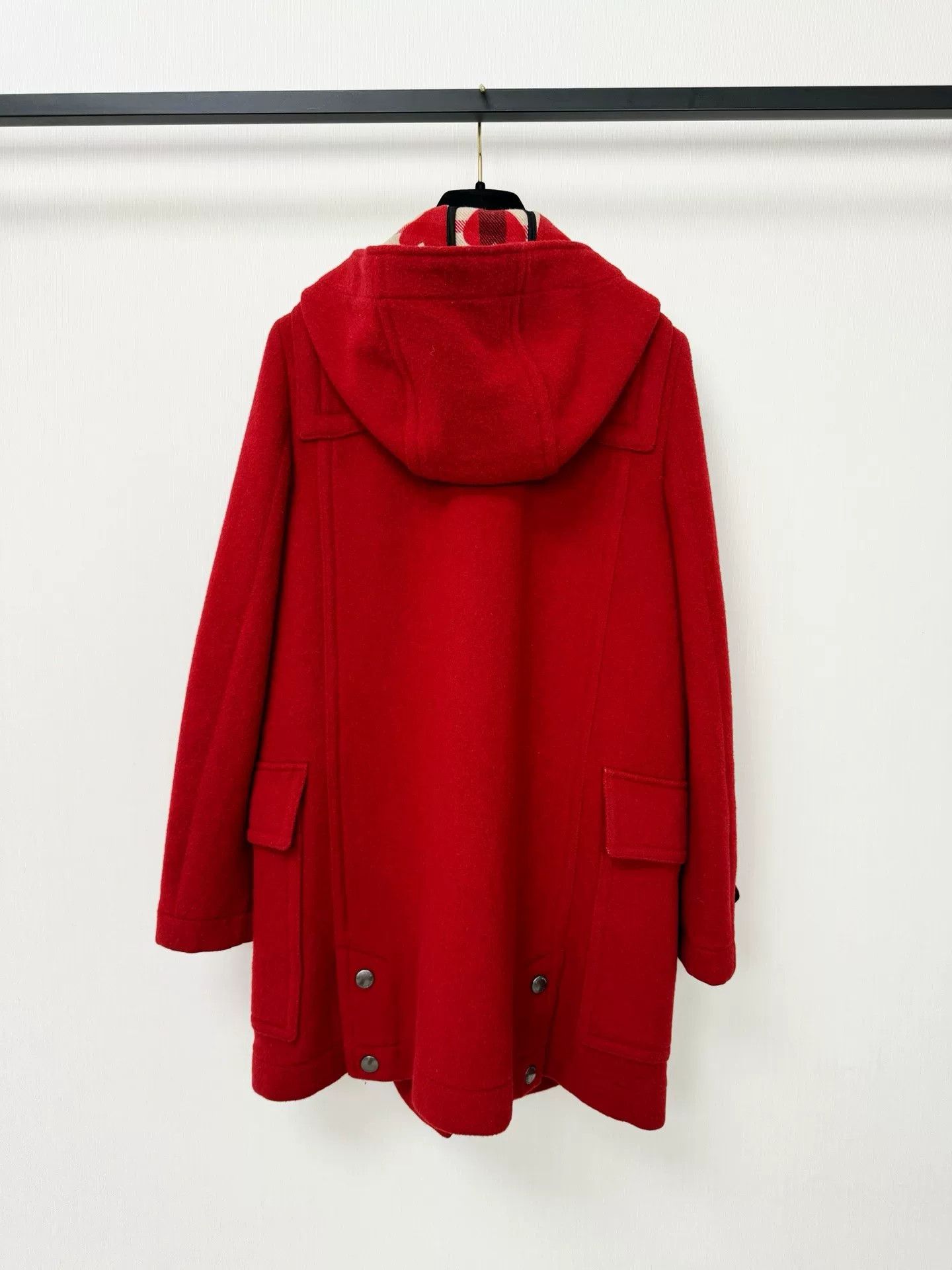 Burberry Burberry Wool Coat UK4 Size XXS / US 00 / IT 34 - 4 Thumbnail