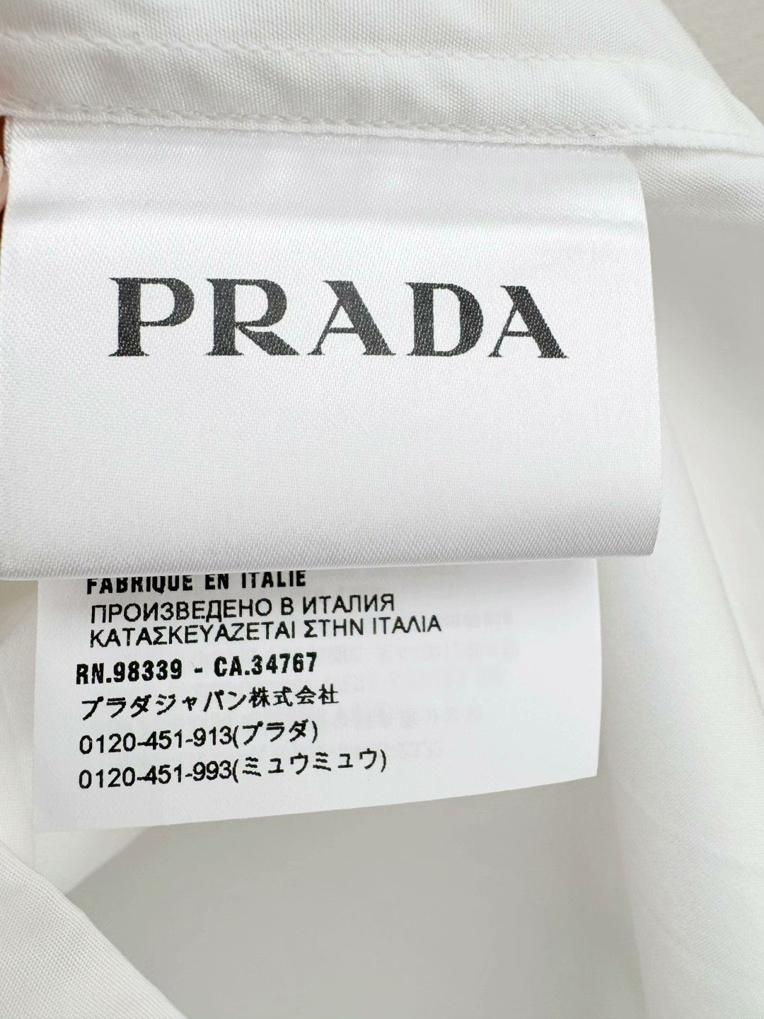 Prada Prada New Men's Shirt Size US XXL / EU 58 / 5 - 5 Thumbnail