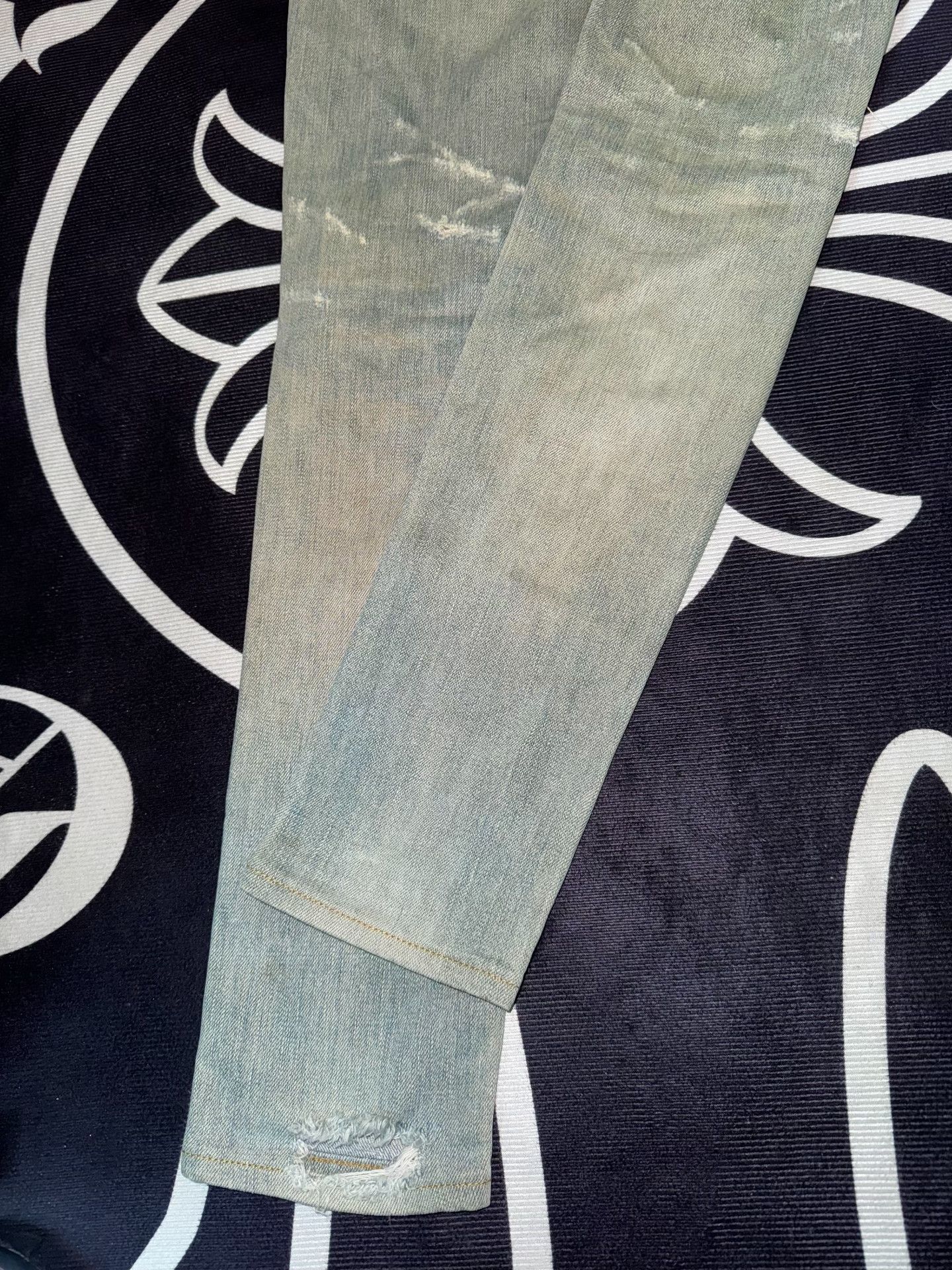Saint Laurent Paris Saint Laurent SLP 14SS Distressed Jeans Size 26" / US 2 / IT 38 - 6 Thumbnail