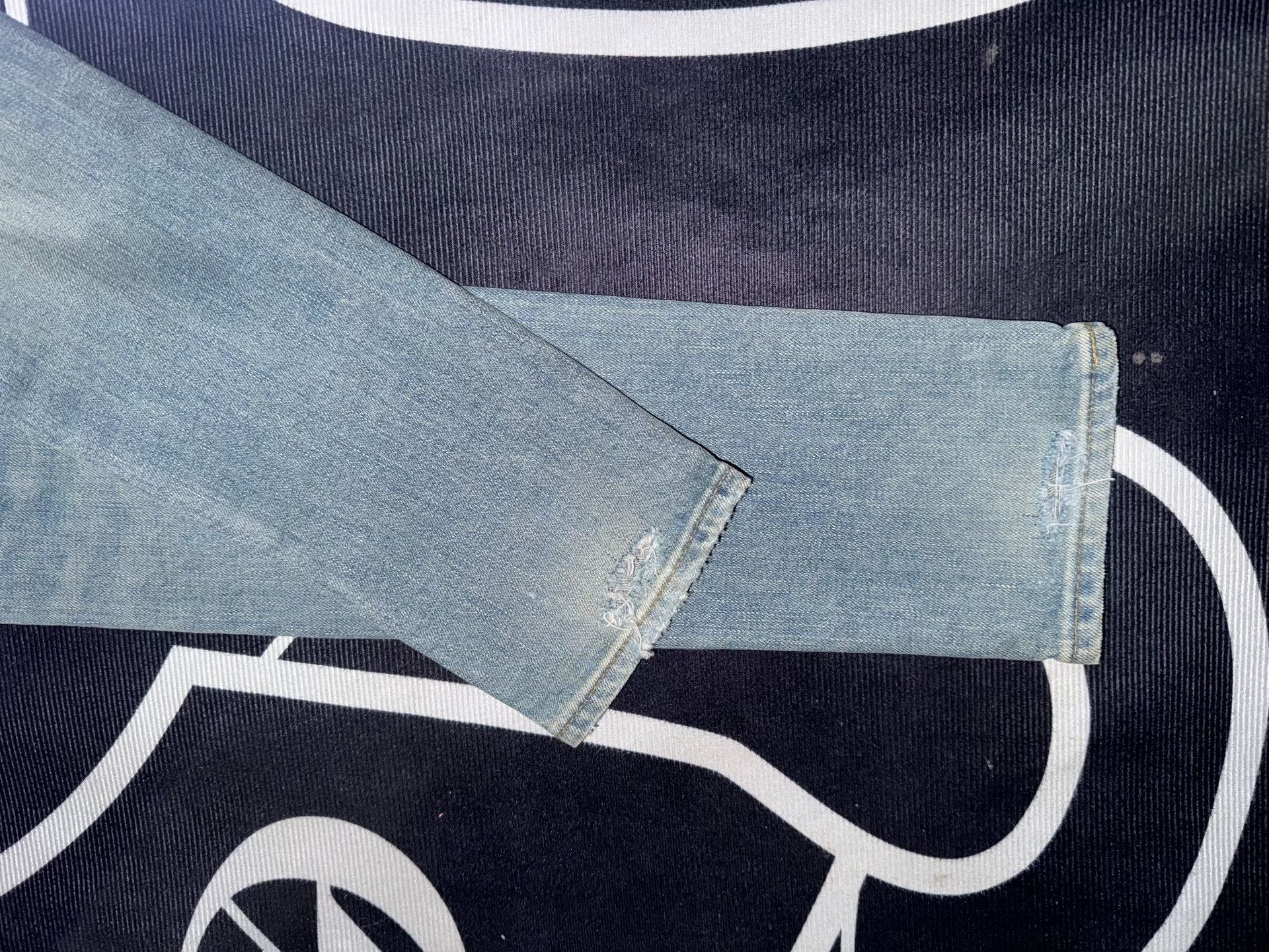 Saint Laurent Paris Saint Laurent 2018SS Japanese Whisker Jeans Size 26" / US 2 / IT 38 - 8 Thumbnail