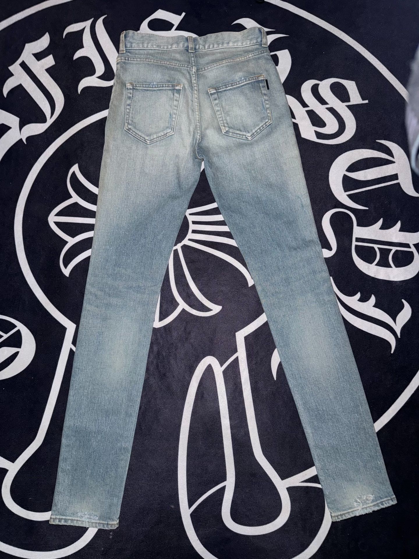 Saint Laurent Paris Saint Laurent 2018SS Japanese Whisker Jeans Size 26" / US 2 / IT 38 - 2 Thumbnail