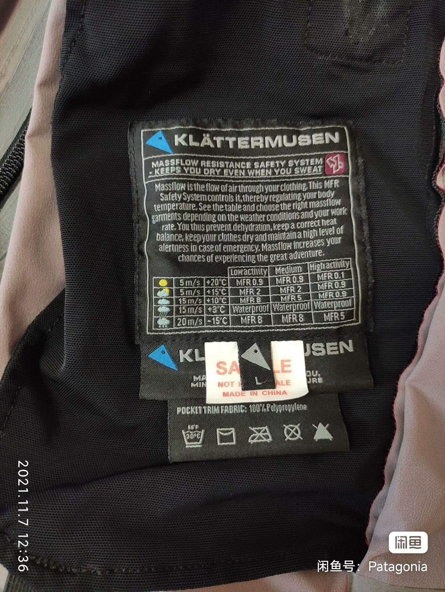 Klattermusen Klattermusen Glaser Jacket Size US L / EU 52-54 / 3 - 6 Thumbnail