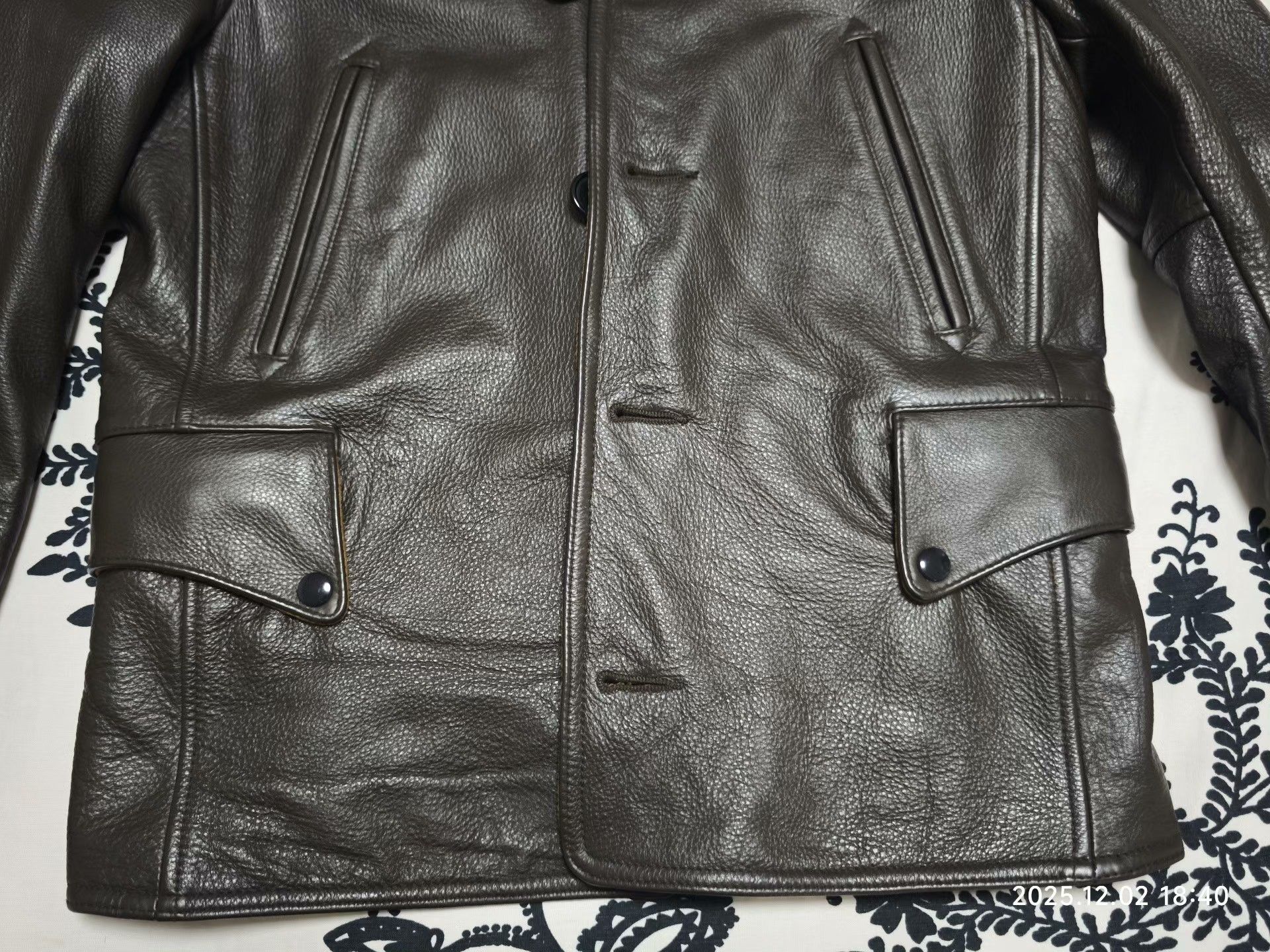 Schott Schott NYC Perfecto Dispatcher Leather Jacket Size US S / EU 44-46 / 1 - 6 Thumbnail