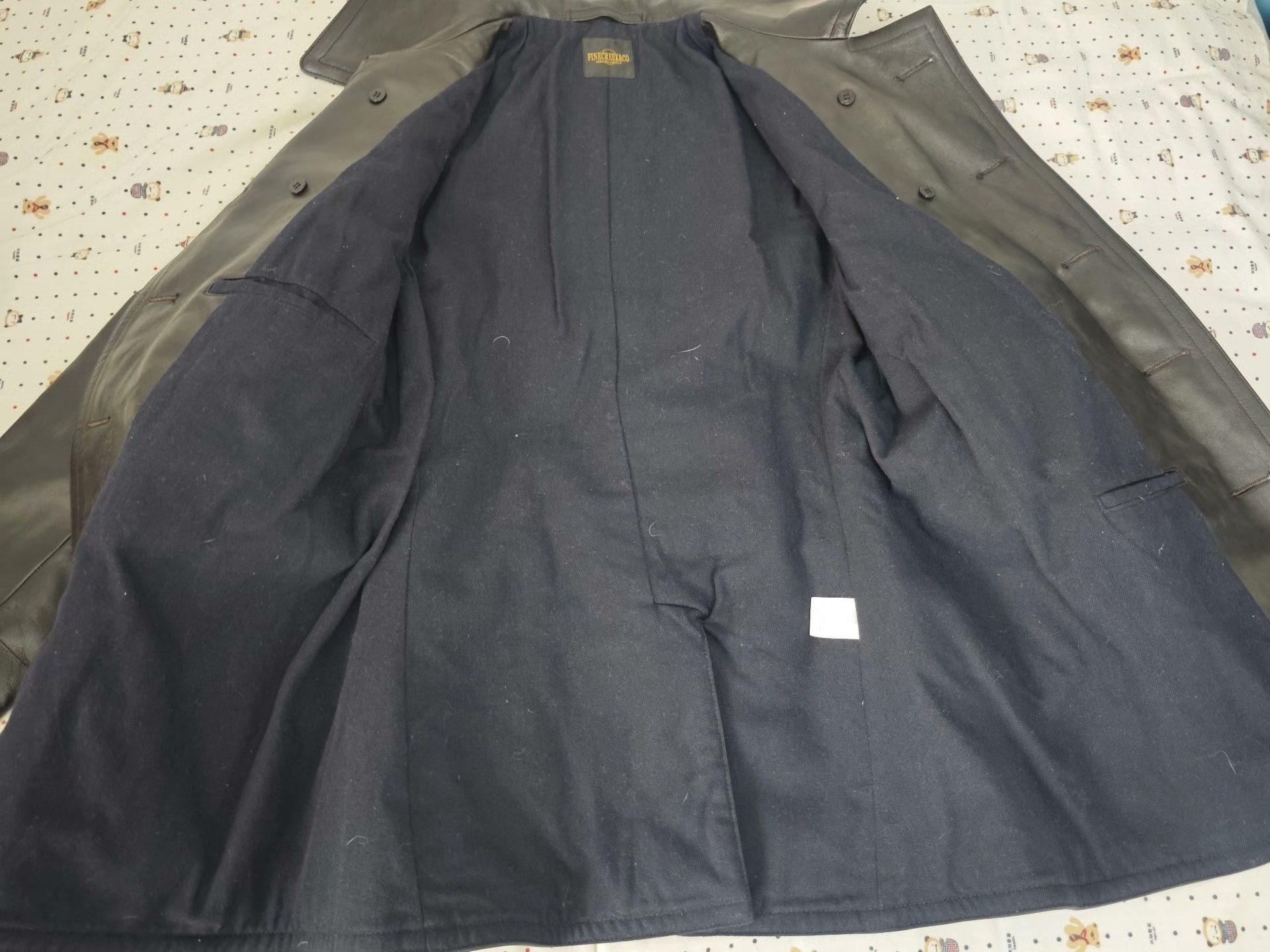 Fine Creek Fine Creek Men's Horsehide Leather Jacket Size US L / EU 52-54 / 3 - 3 Thumbnail