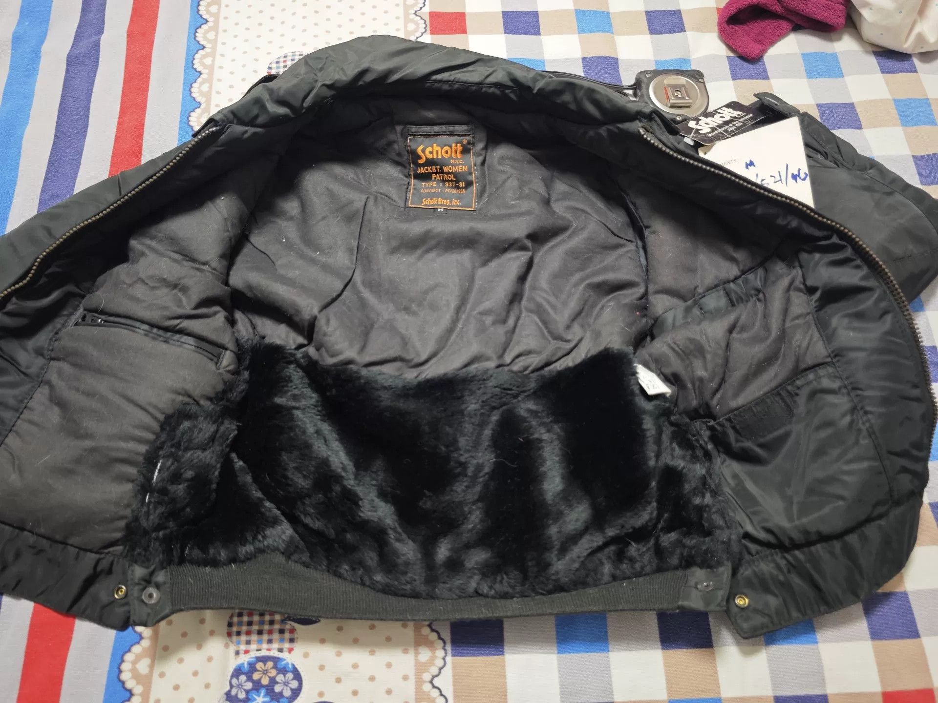 Schott Schott Patrol 937-31 Women's Jacket Size M / US 6-8 / IT 42-44 - 2 Thumbnail