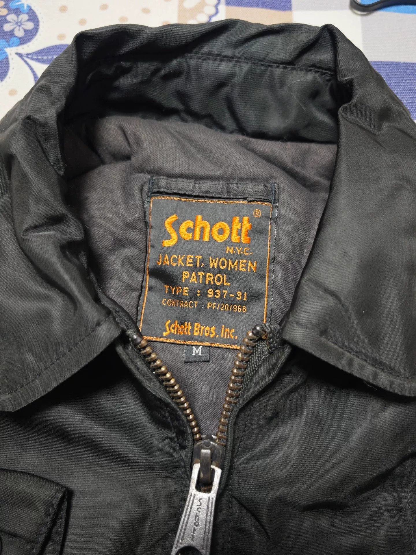 Schott Schott Patrol 937-31 Women's Jacket Size M / US 6-8 / IT 42-44 - 3 Thumbnail