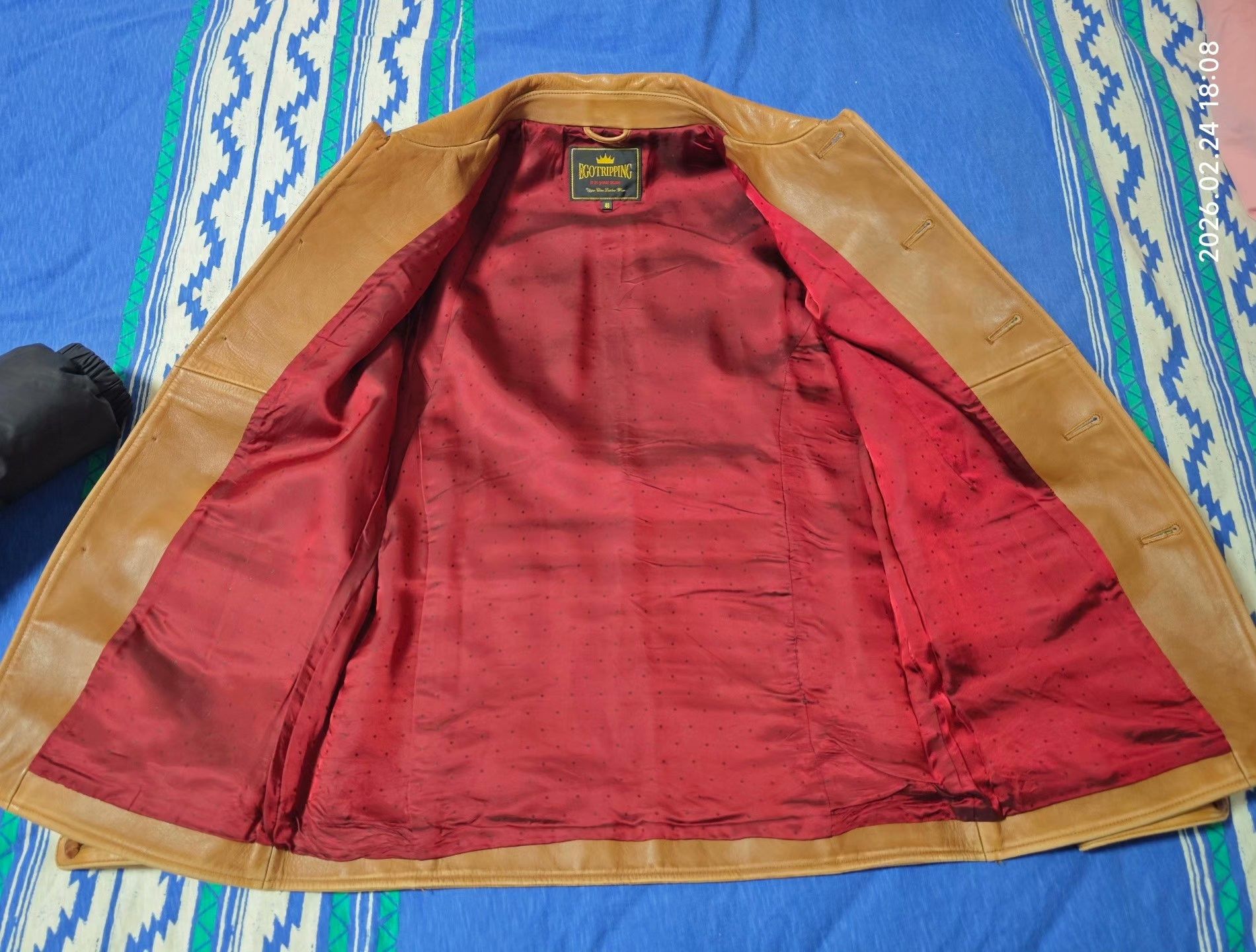 Vintage Vintage EGO TRIPPING Horsehide Leather Coat Size US M / EU 48-50 / 2 - 4 Thumbnail