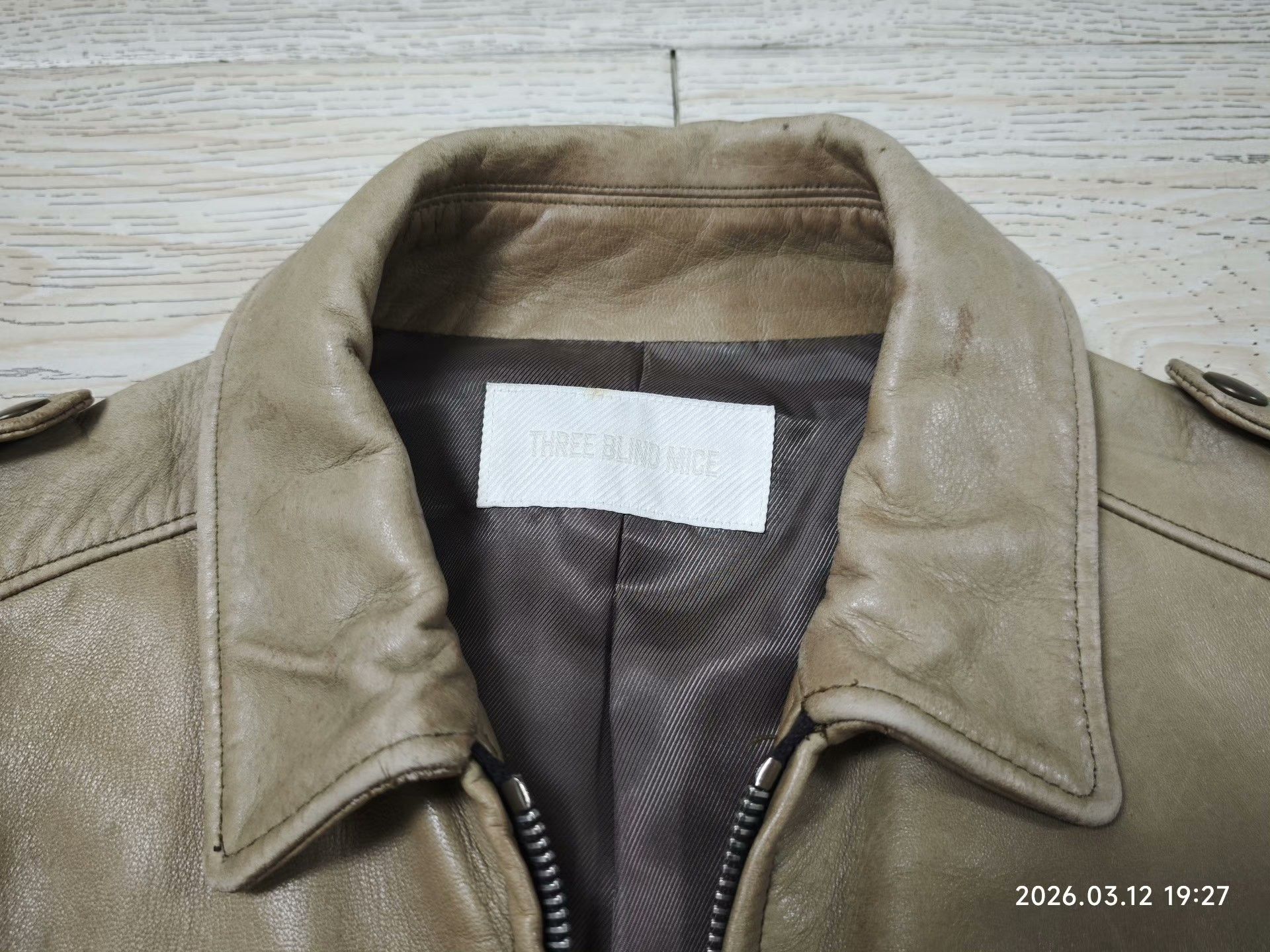 Vintage Vintage Three Blind Mice Horse Leather Jacket Size US M / EU 48-50 / 2 - 3 Thumbnail