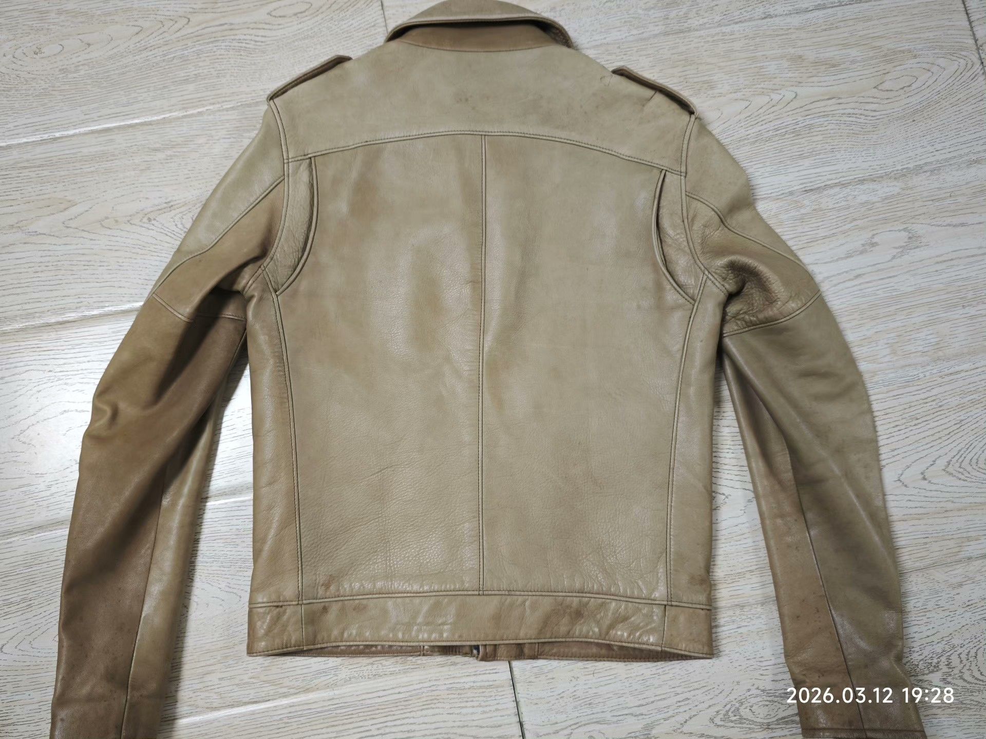 Vintage Vintage Three Blind Mice Horse Leather Jacket Size US M / EU 48-50 / 2 - 2 Thumbnail