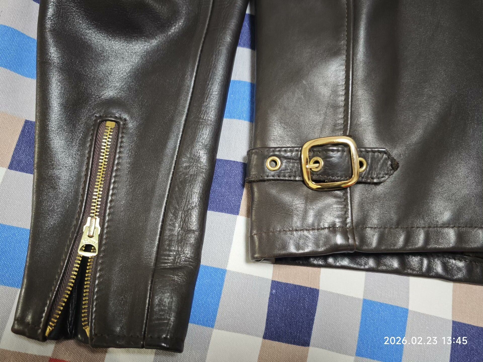 Schott Schott 141 Leather Motorcycle Jacket Size US XL / EU 56 / 4 - 7 Thumbnail
