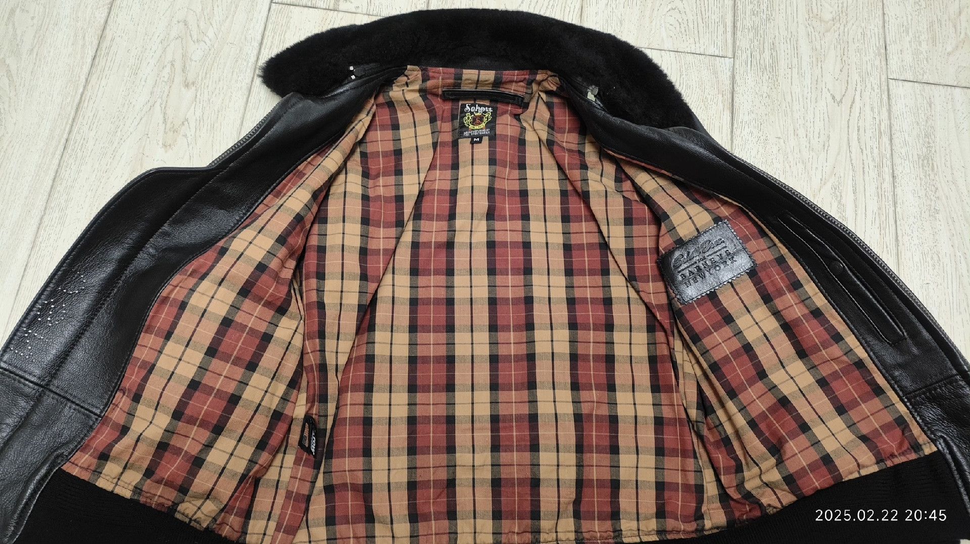 Schott Schott G1 FLT1 Men's Flight Jacket Size US M / EU 48-50 / 2 - 3 Thumbnail