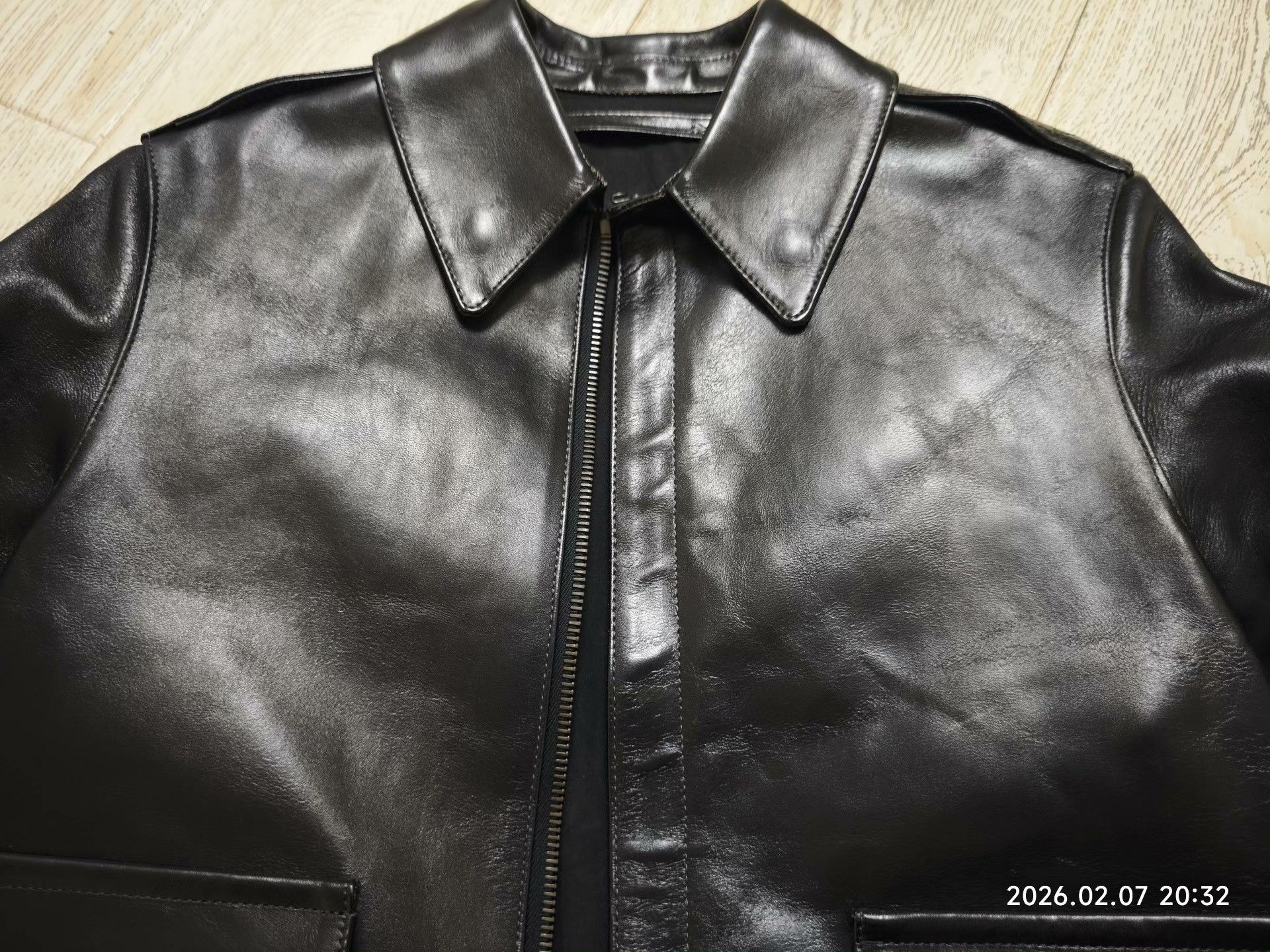 Laurel Japanese Horsehide A2 Flight Jacket XS Size US XS / EU 42 / 0 - 3 Thumbnail