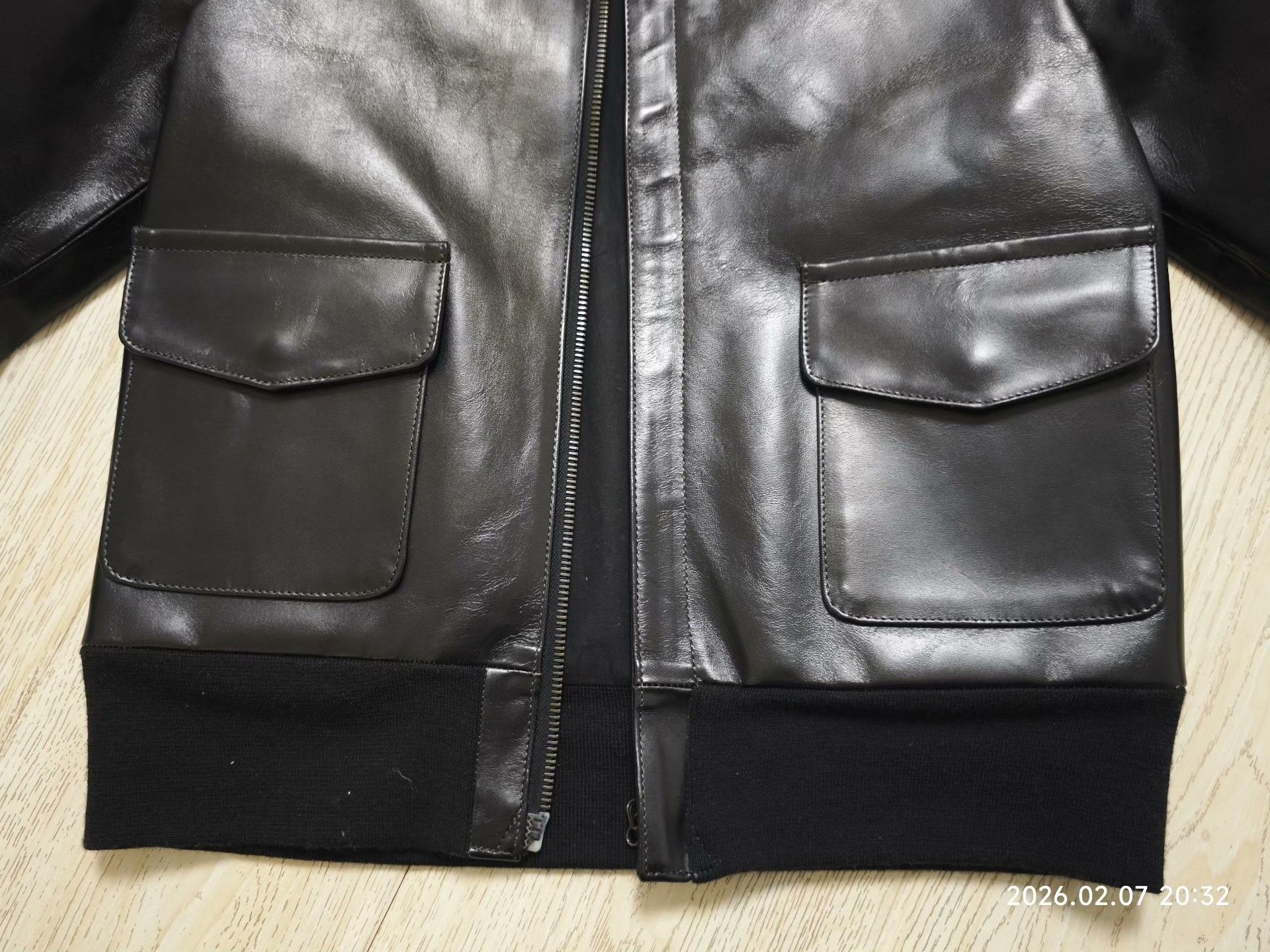 Laurel Japanese Horsehide A2 Flight Jacket XS Size US XS / EU 42 / 0 - 8 Thumbnail