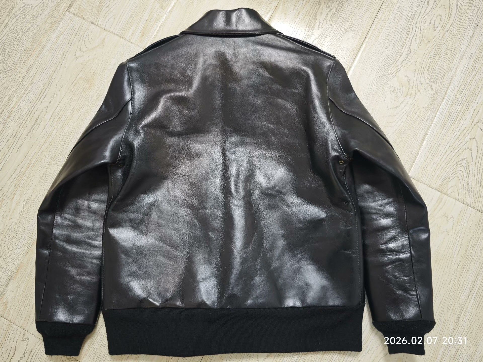 Laurel Japanese Horsehide A2 Flight Jacket XS Size US XS / EU 42 / 0 - 2 Thumbnail