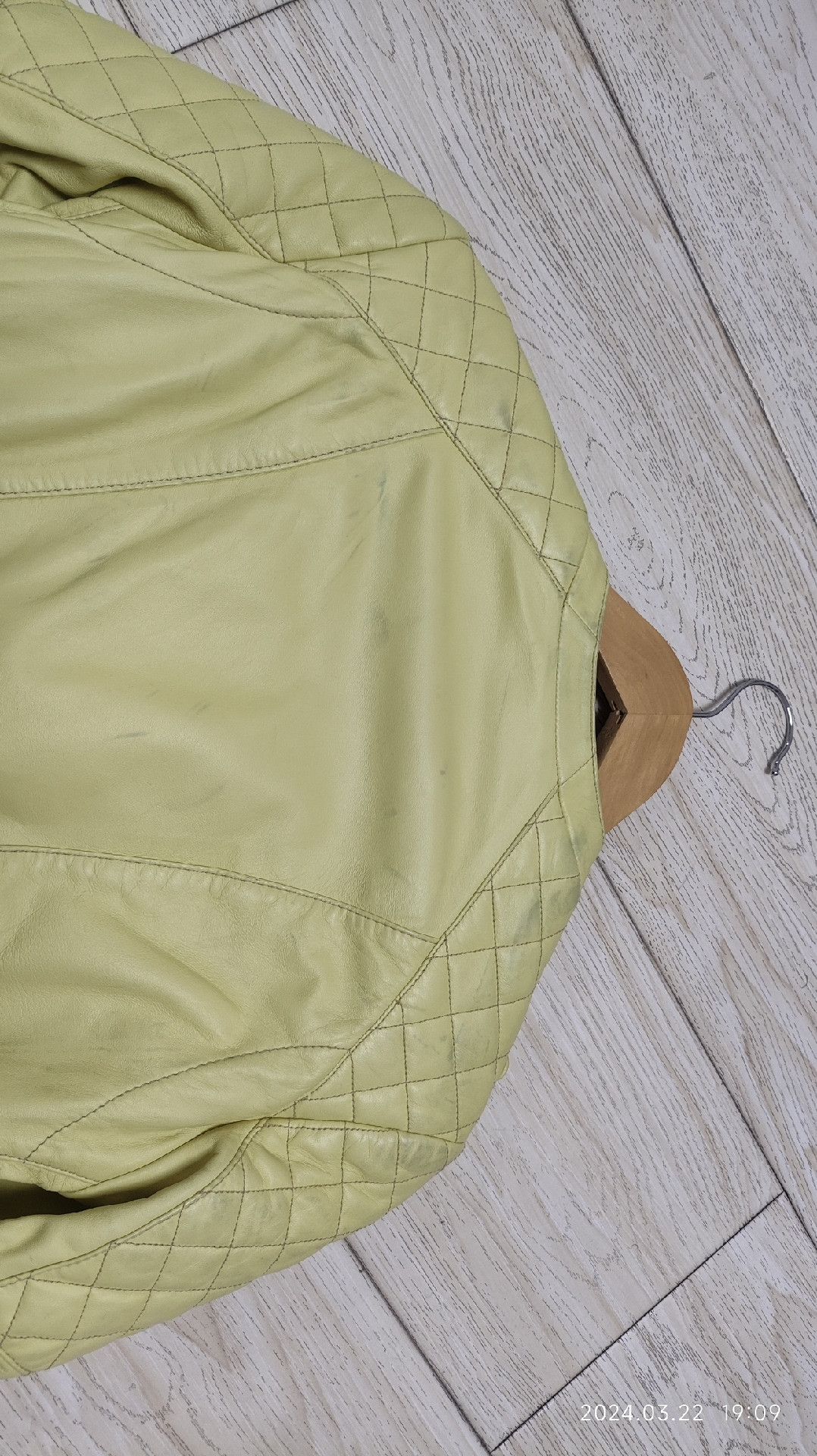 Balenciaga Balenciaga Lemon Yellow Leather Biker Jacket Size XXS / US 00 / IT 34 - 8 Thumbnail