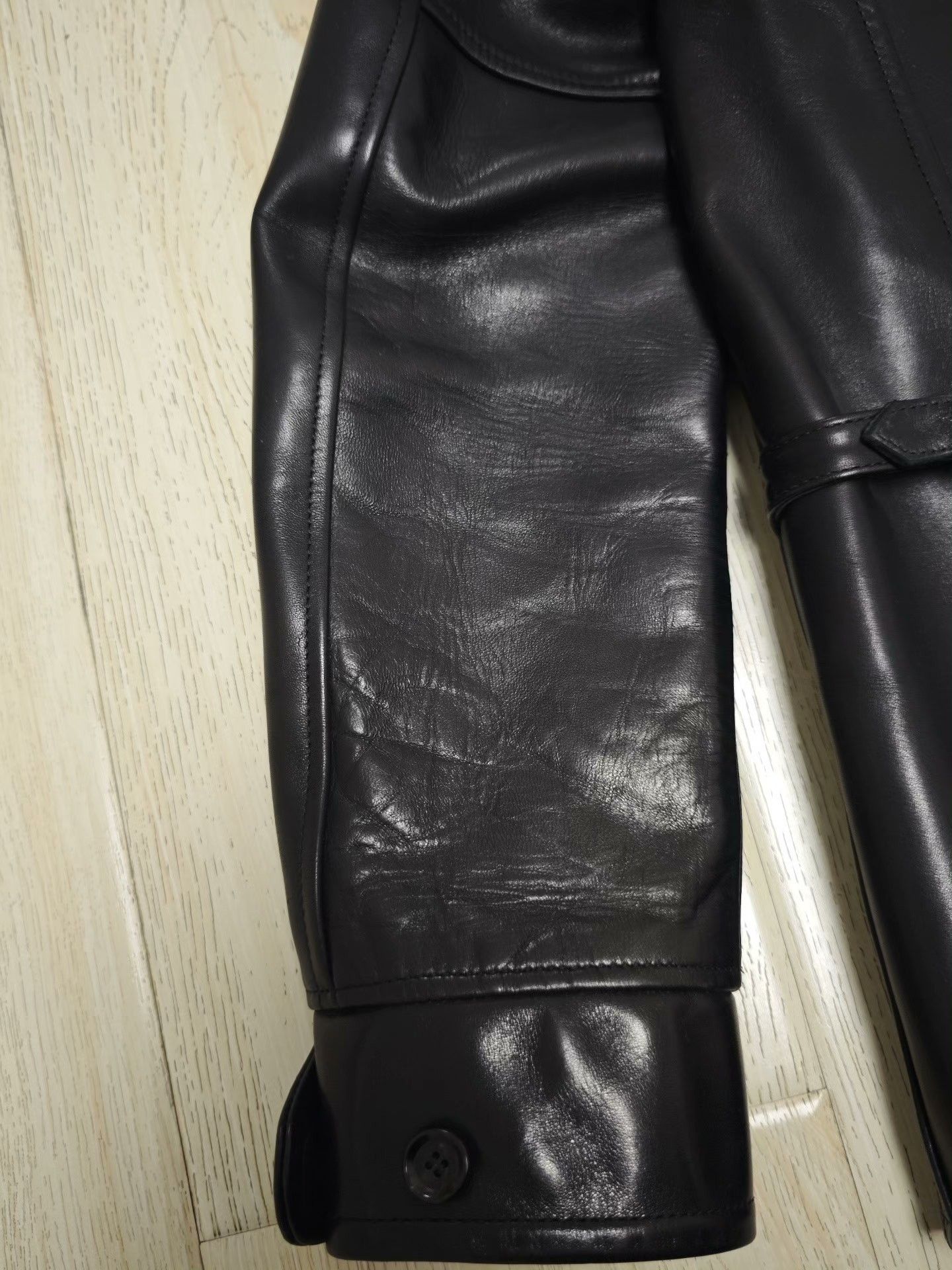 Vintage GANGSTERVILLE XL Horse Leather Jacket Size US XL / EU 56 / 4 - 8 Thumbnail