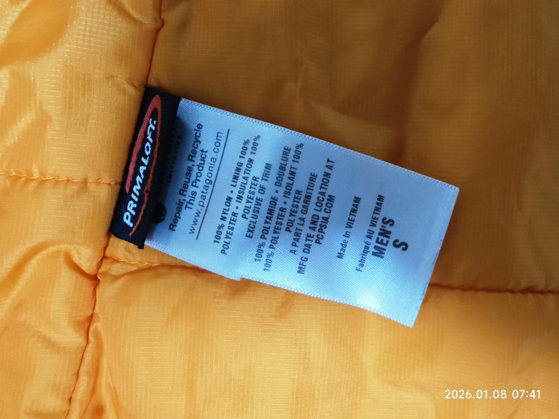 Patagonia Patagonia Men's Winter Sun Padded Jacket Size US S / EU 44-46 / 1 - 6 Thumbnail