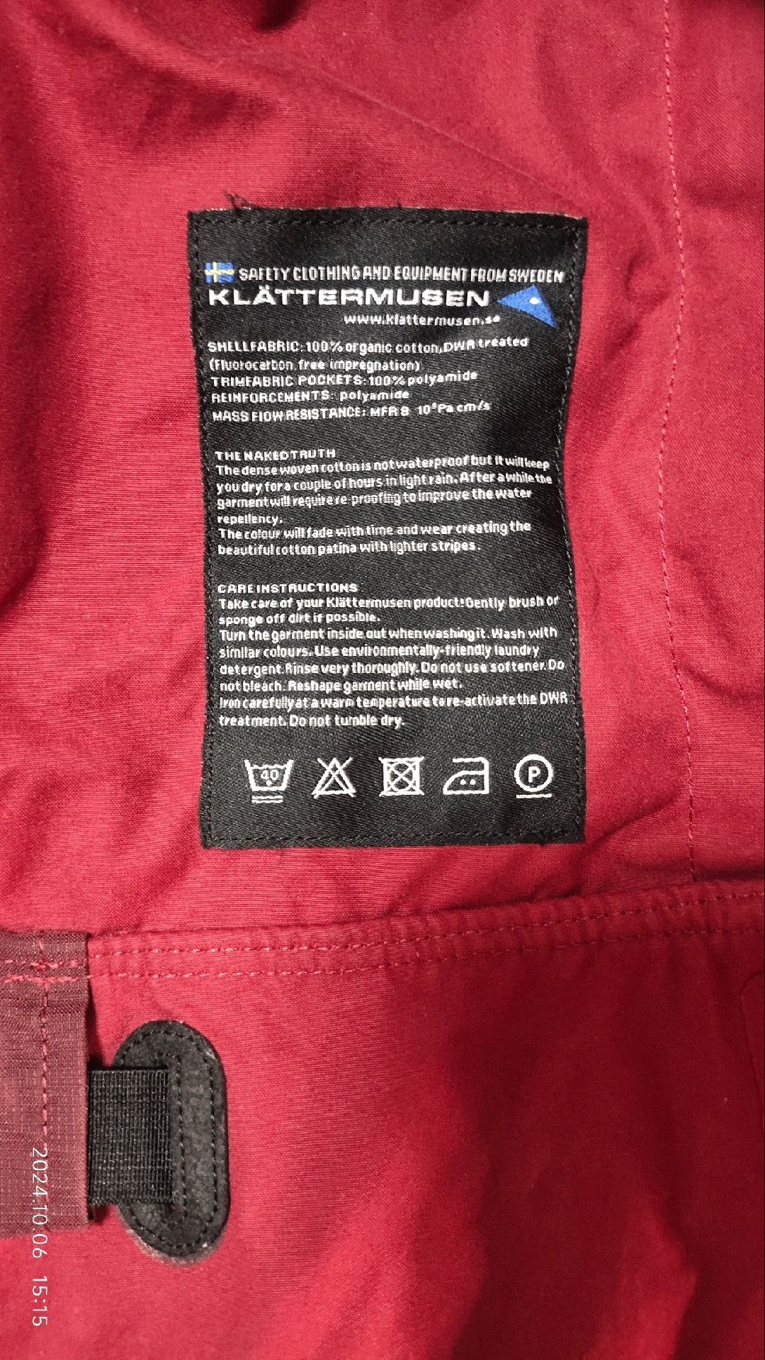 Klattermusen Klattermusen Rimfaxe Organic Cotton Jacket Size S / US 4 / IT 40 - 7 Thumbnail