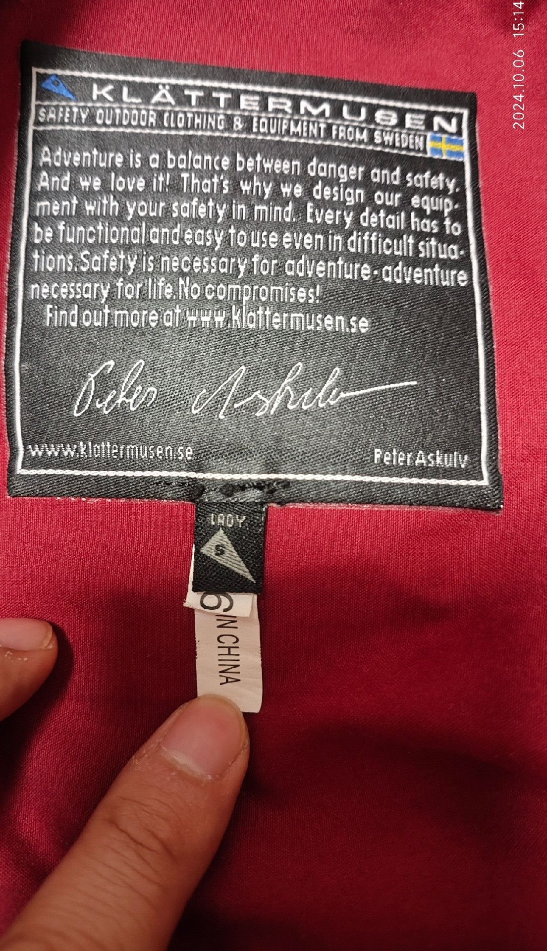 Klattermusen Klattermusen Rimfaxe Organic Cotton Jacket Size S / US 4 / IT 40 - 4 Thumbnail