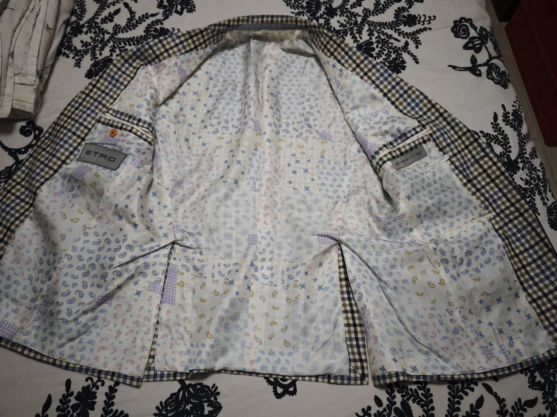 Etro Etro Men's Italian Suit Size 46 Size US S / EU 44-46 / 1 - 3 Thumbnail