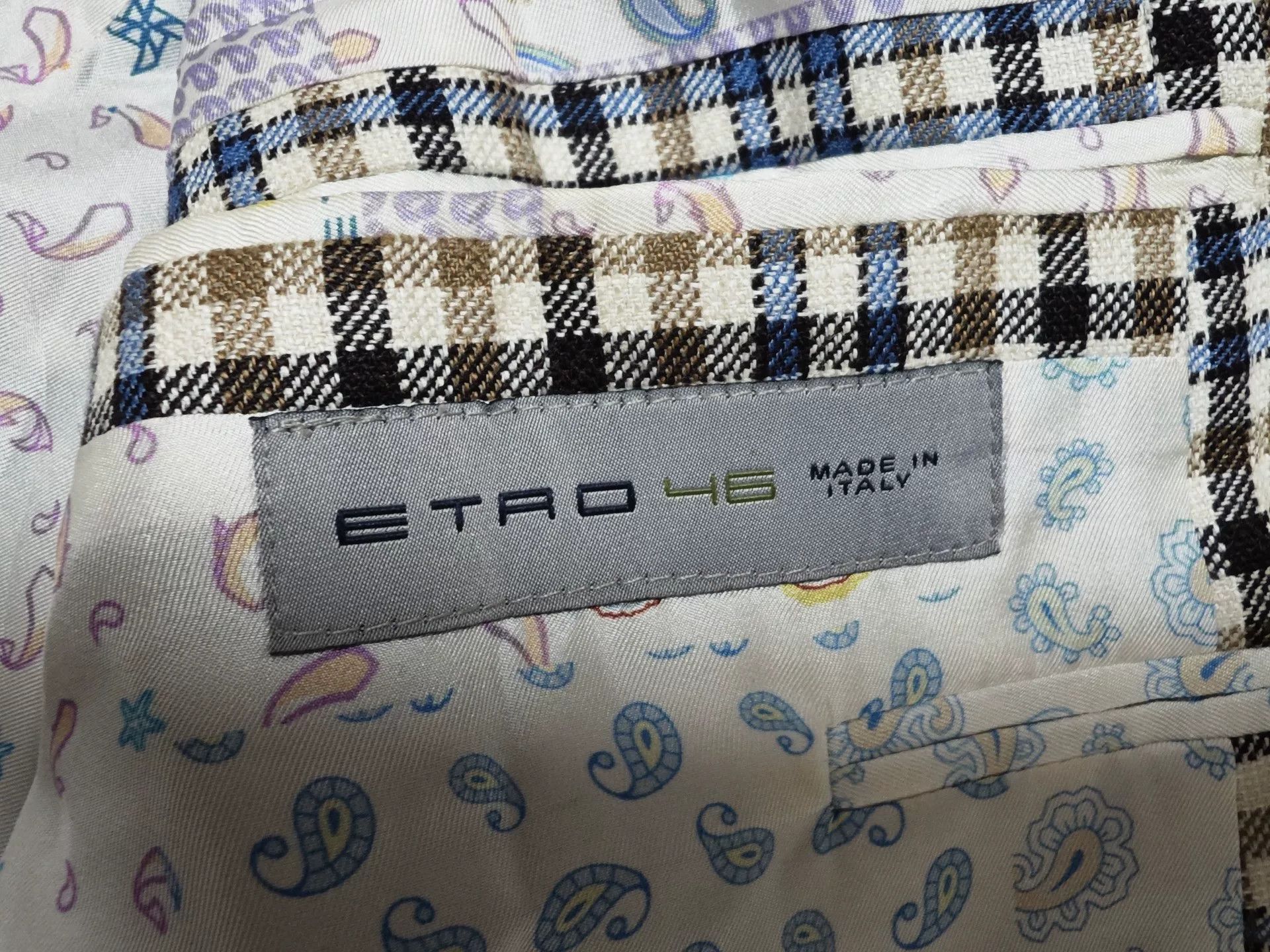 Etro Etro Men's Italian Suit Size 46 Size US S / EU 44-46 / 1 - 5 Thumbnail