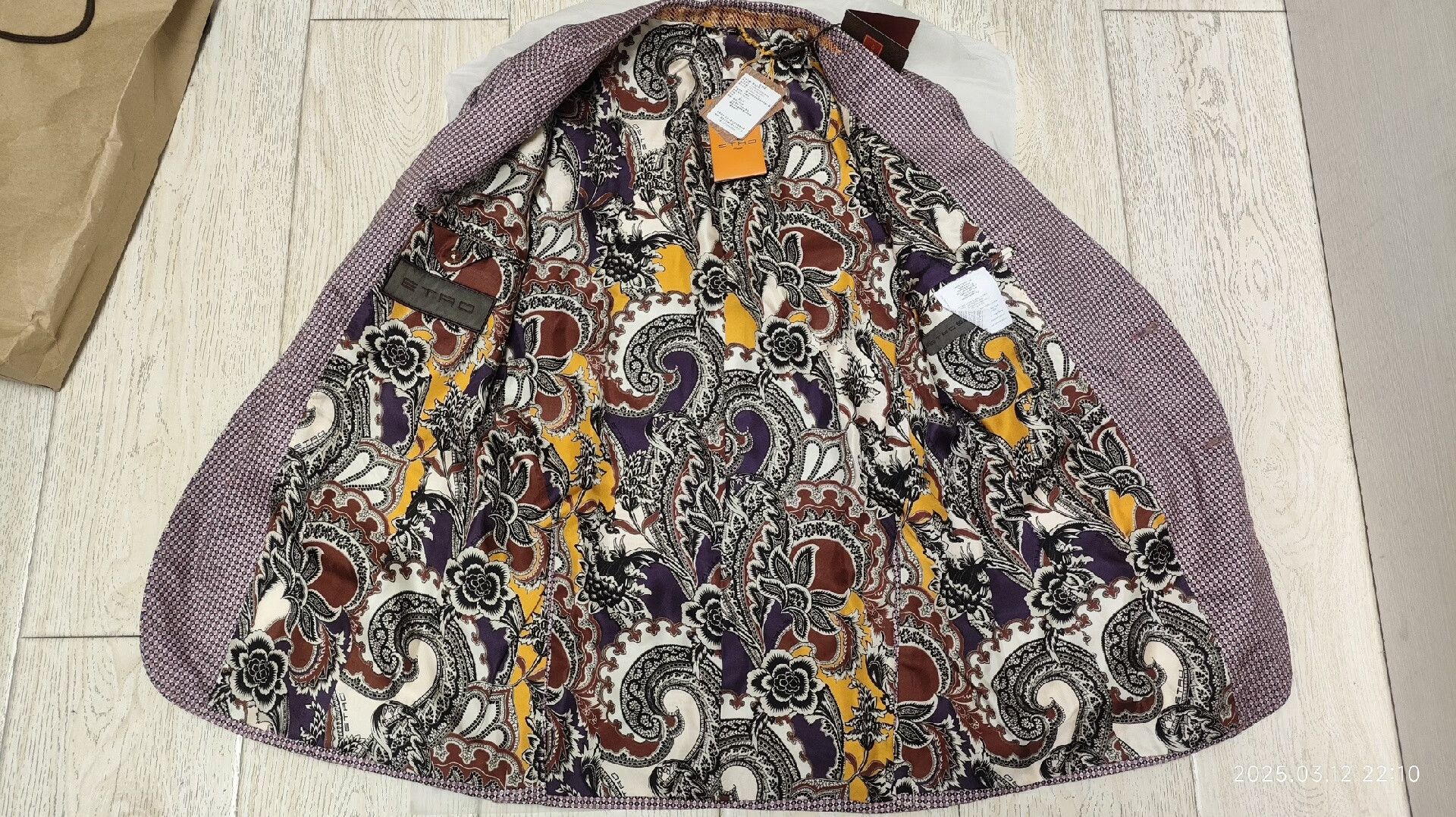 Etro ETRO Men's Casual Blazer Size US M / EU 48-50 / 2 - 4 Thumbnail